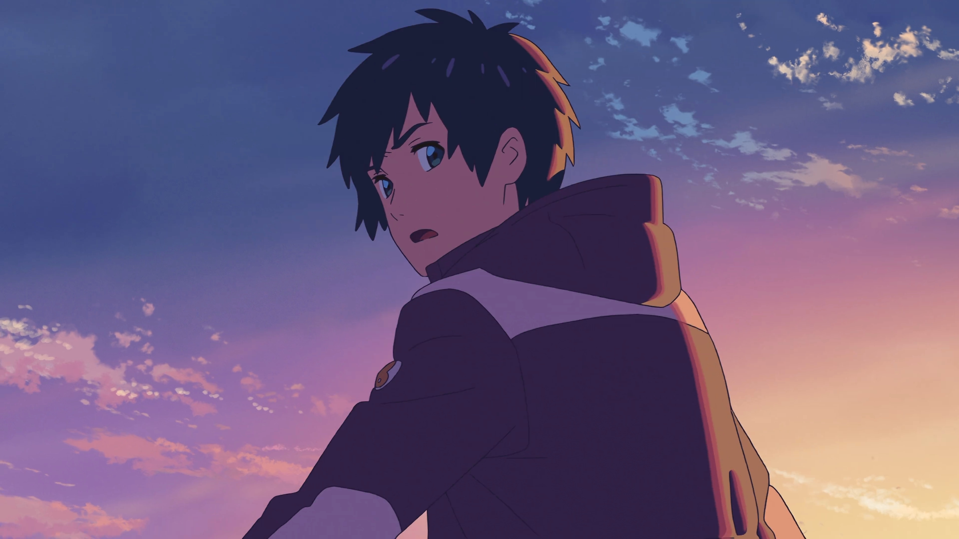 Makoto Shinkai Kimi No Na Wa Anime Boys Anime 3840x2160