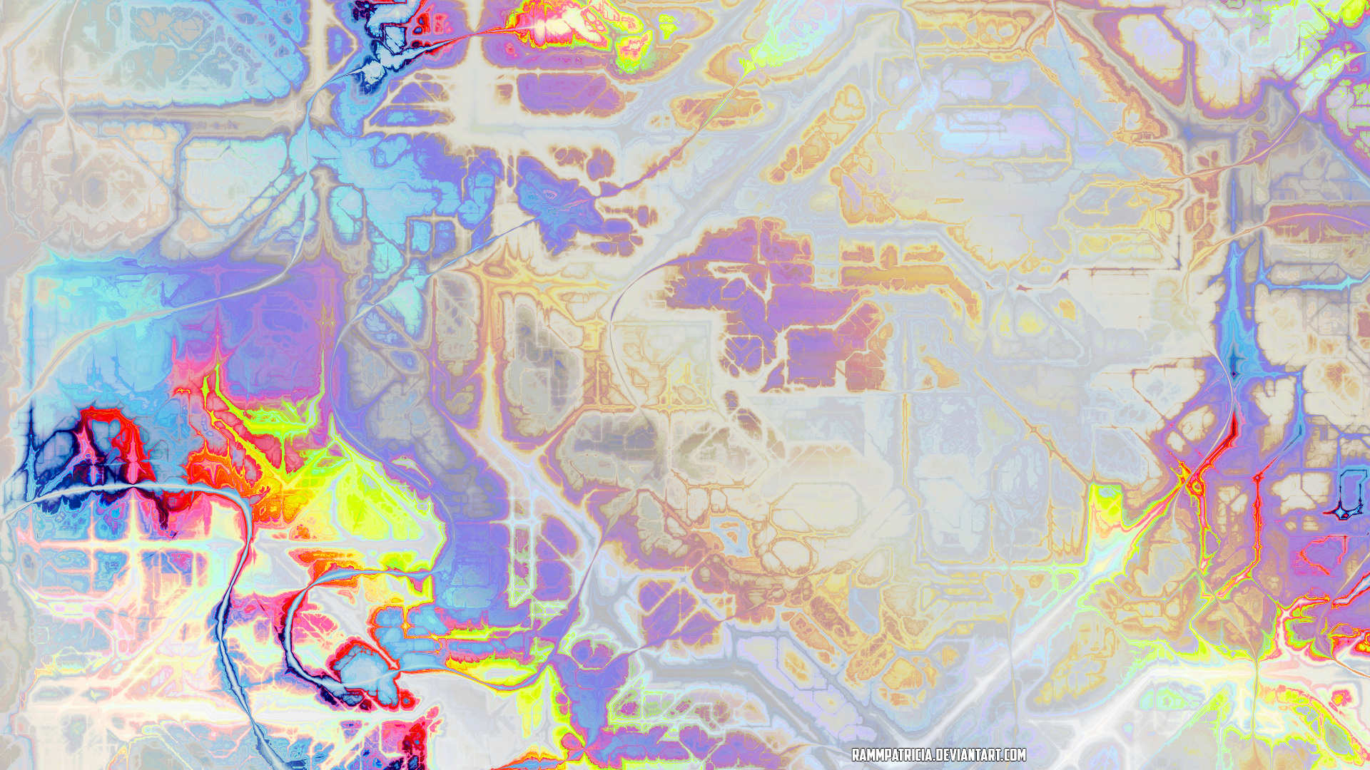 Abstract Colorful Digital Digital Art RammPatricia 1920x1080