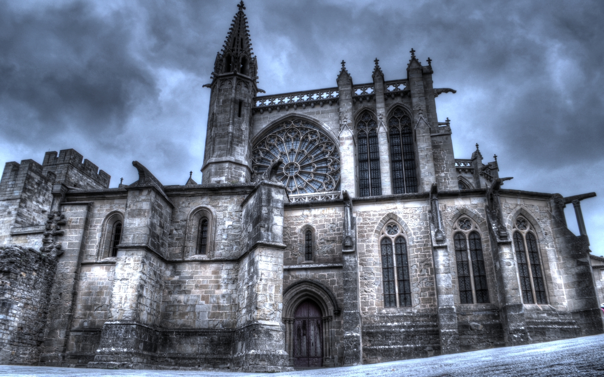 Religious Basilica Of St Nazaire And St Celse Carcassonne 1920x1200