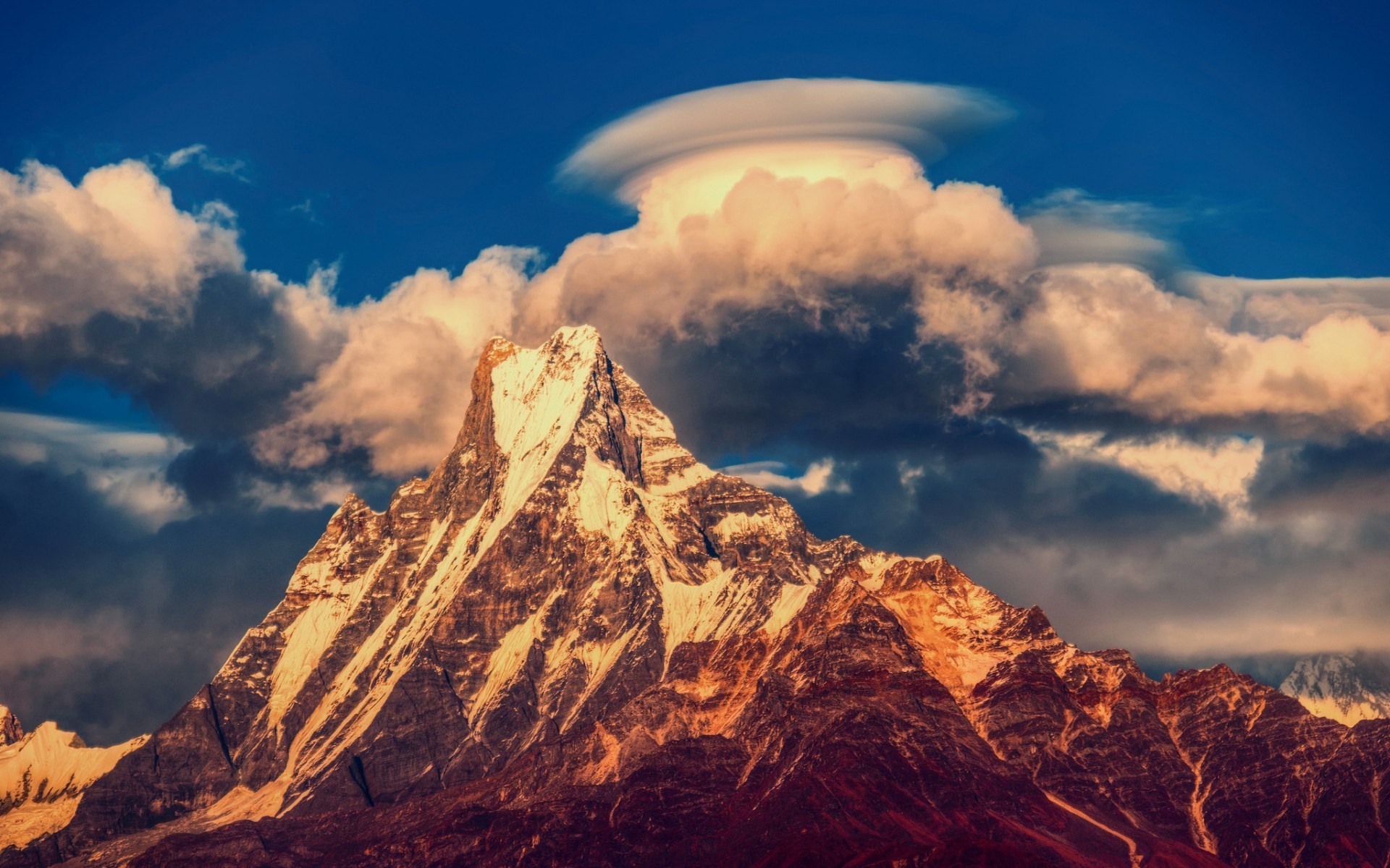Nepal Himalayas Mountains Nature 1920x1200