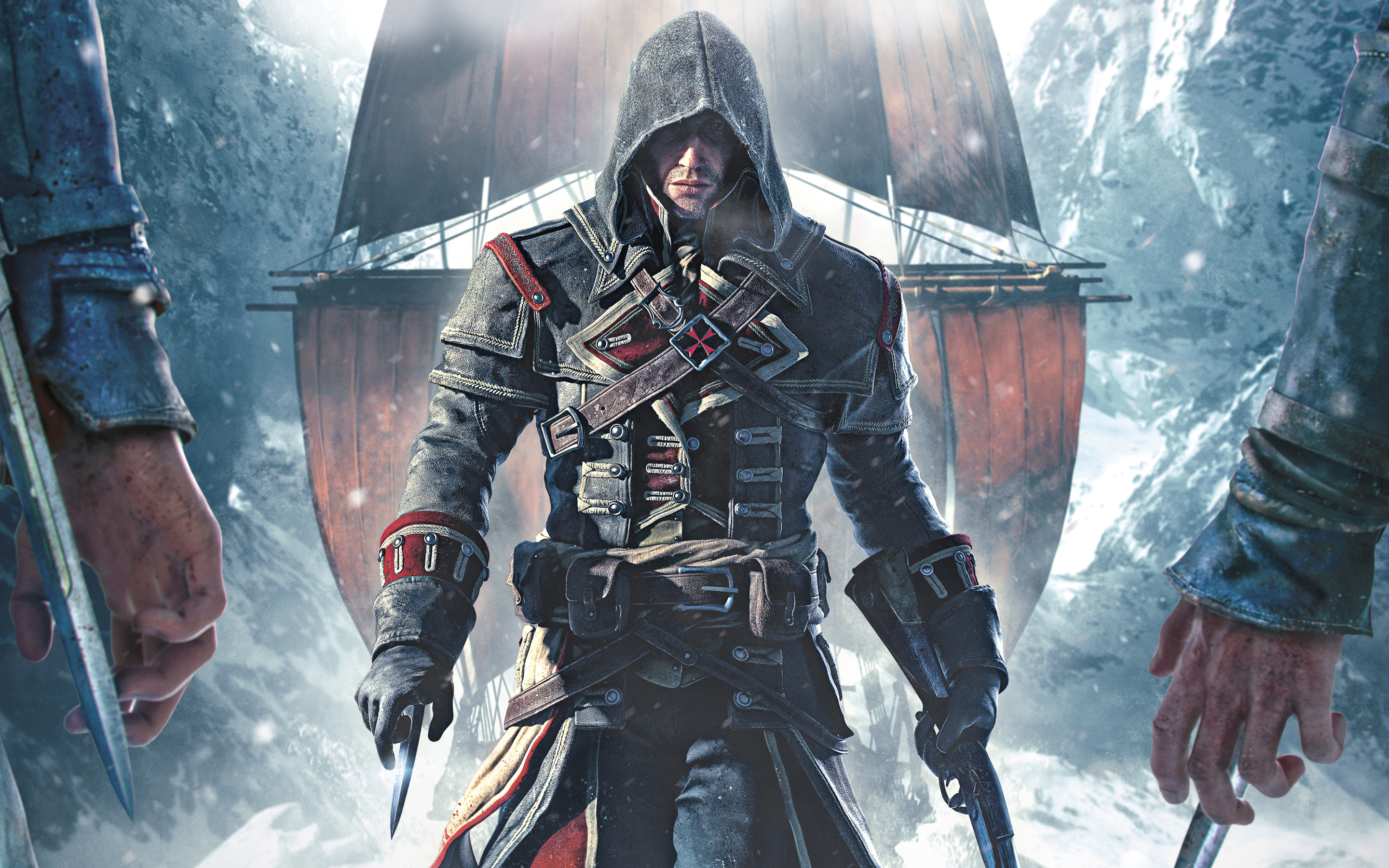 Video Game Assassins Creed Rogue 2880x1800