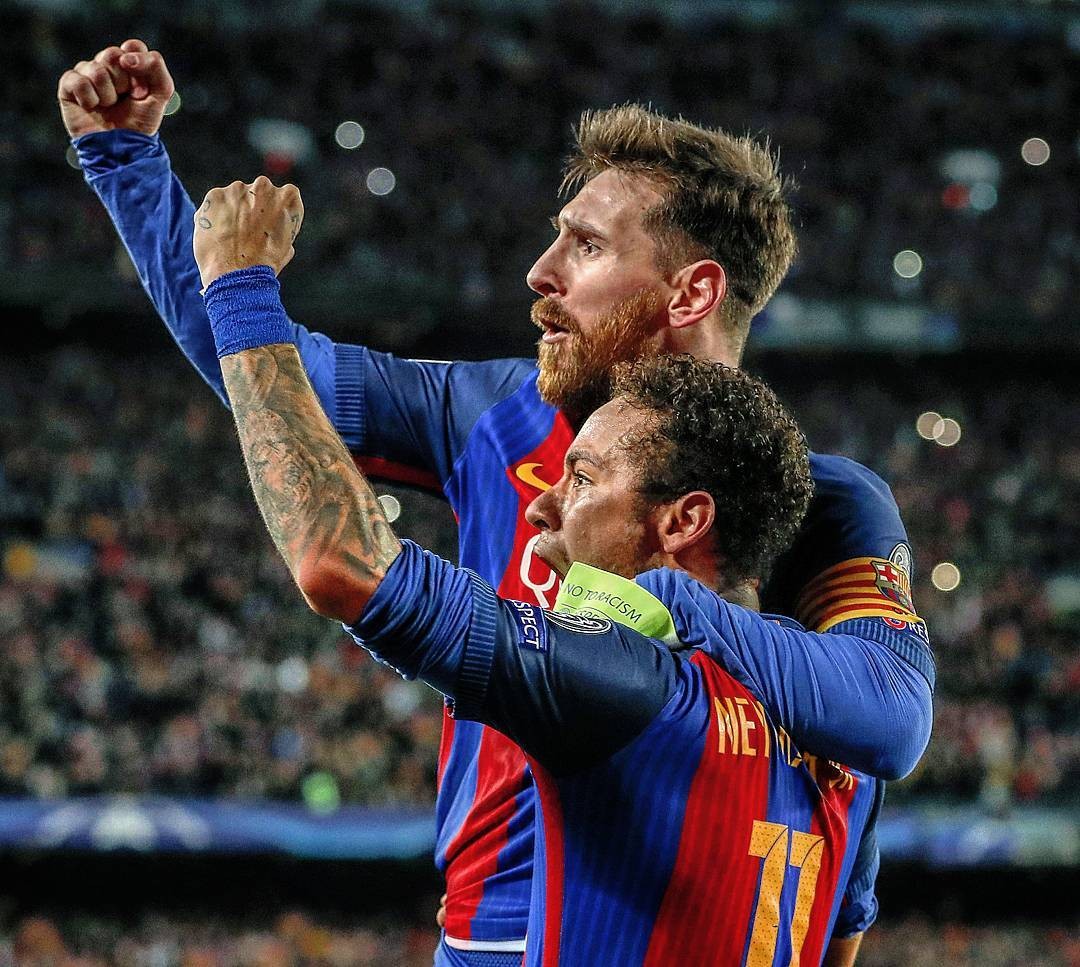 FC Barcelona Soccer Clubs Soccer Lionel Messi Neymar Neymar JR Camp Nou 1080x967
