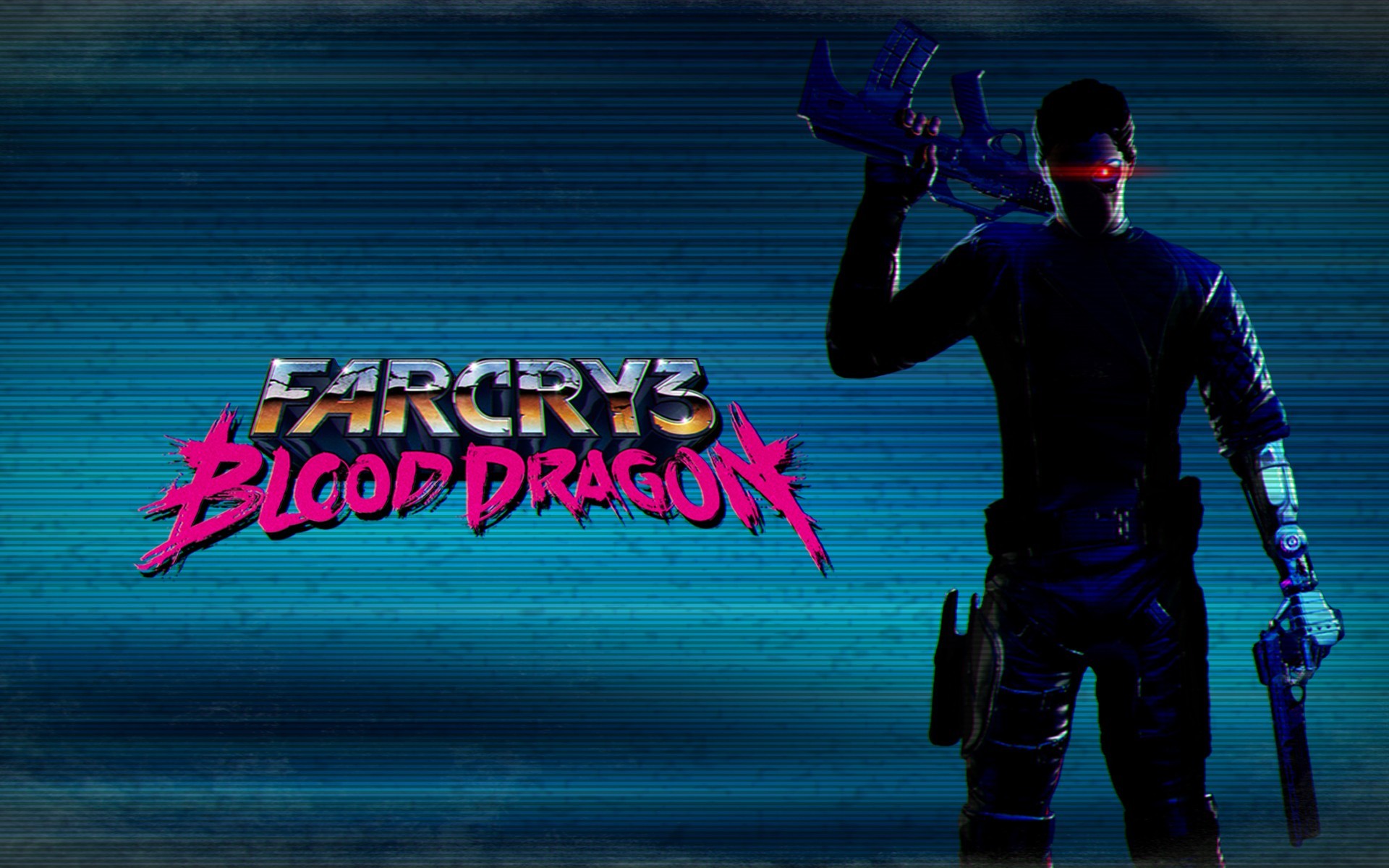Cyberpunk Video Games Far Cry 3 Far Cry Far Cry 3 Blood Dragon 2013 Year 1920x1200