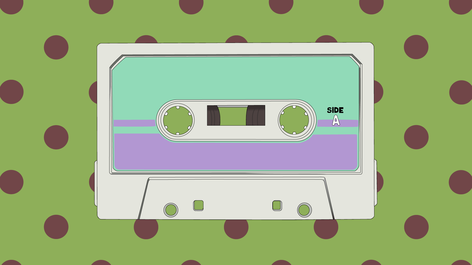 Tape Cassette Polka Dots K ON 1920x1080