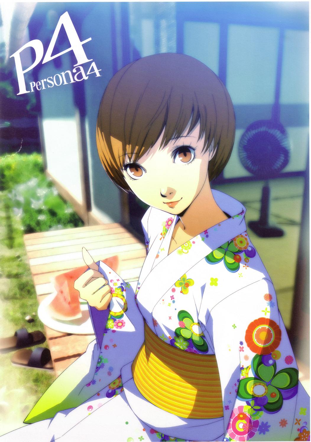 Persona 4 Persona Series Satonaka Chie 1052x1496