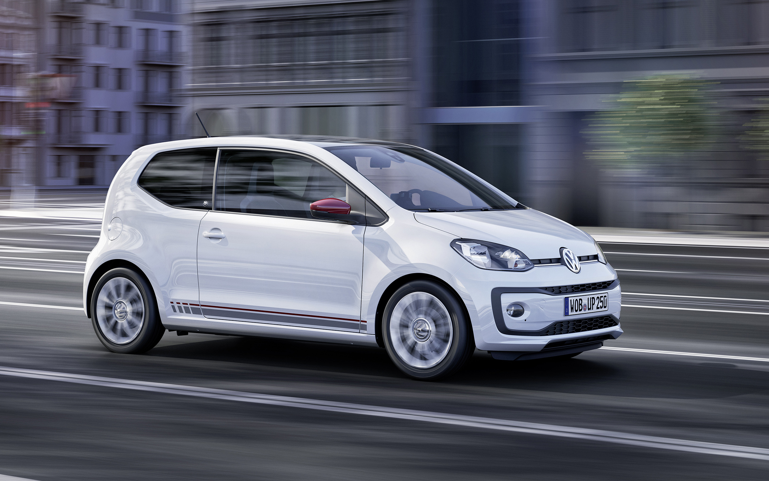 Volkswagen Up Car Vehicle Motion Blur Volkswagen 2560x1600