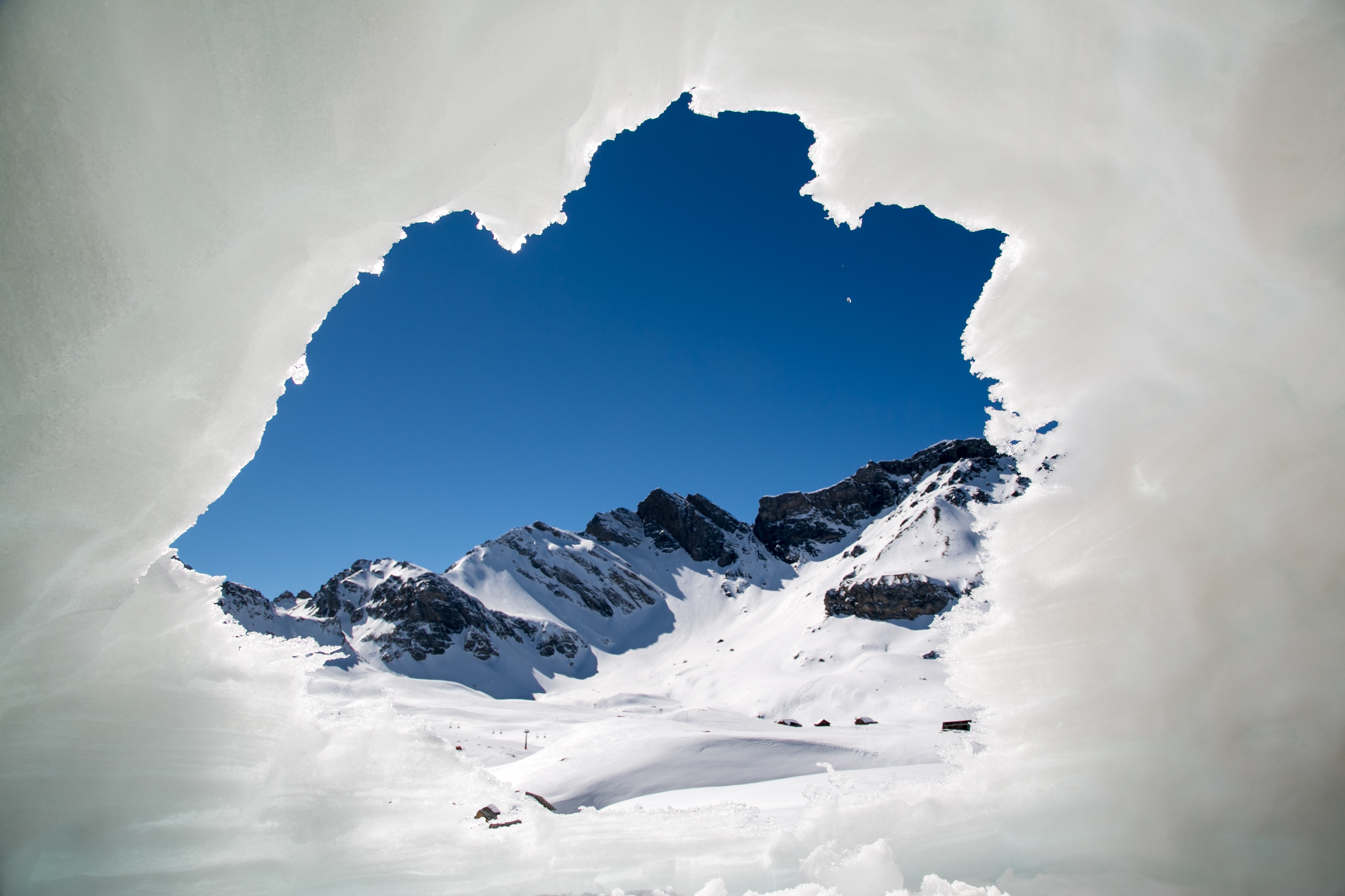 Alps Mountain Winter Ice Earth Nature Snow Switzerland 3960x2640