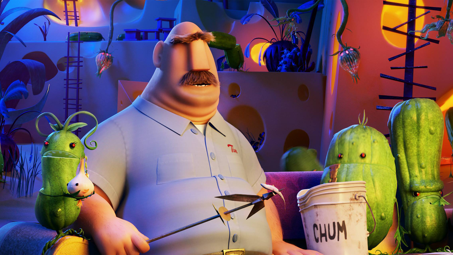 Cloudy With A Chance Of Meatballs 2 Movie Tim Lockwood 1920x1080