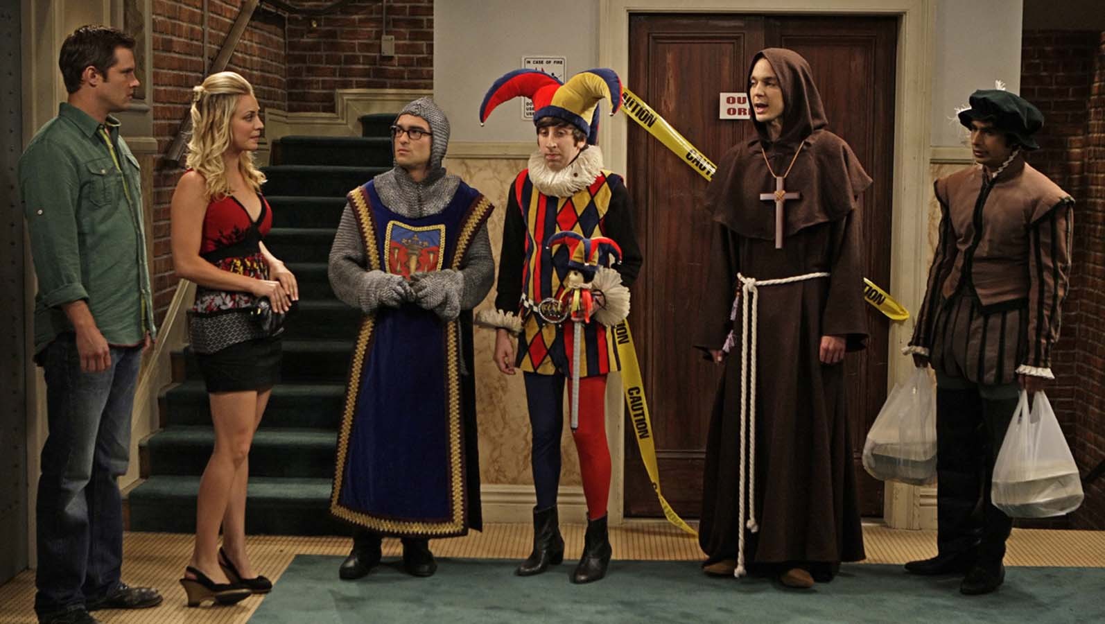 The Big Bang Theory Sheldon Cooper Costumes Raj Koothrappali Leonard Hofstadter Howard Wolowitz Penn 1594x900