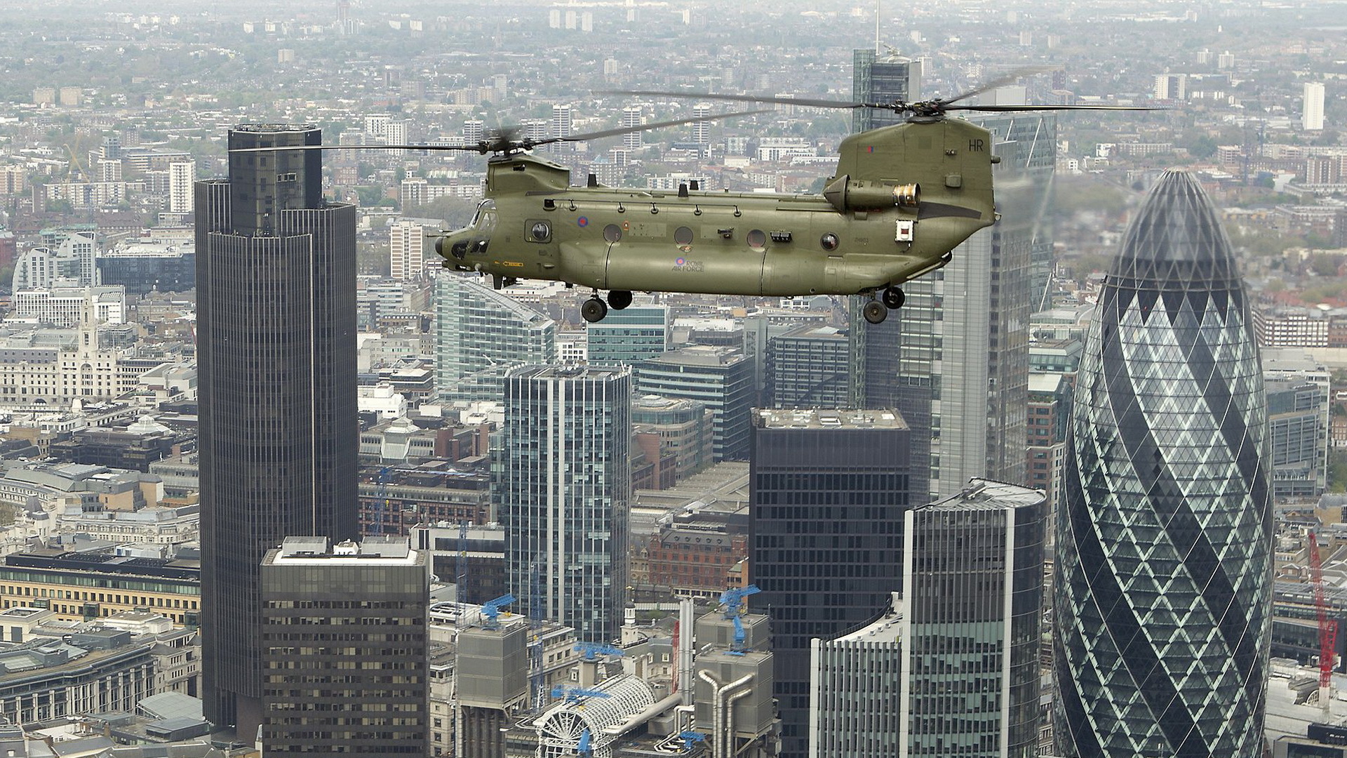 Boeing CH 47 Chinook Helicopter Transport Aircraft Aircraft 1920x1080