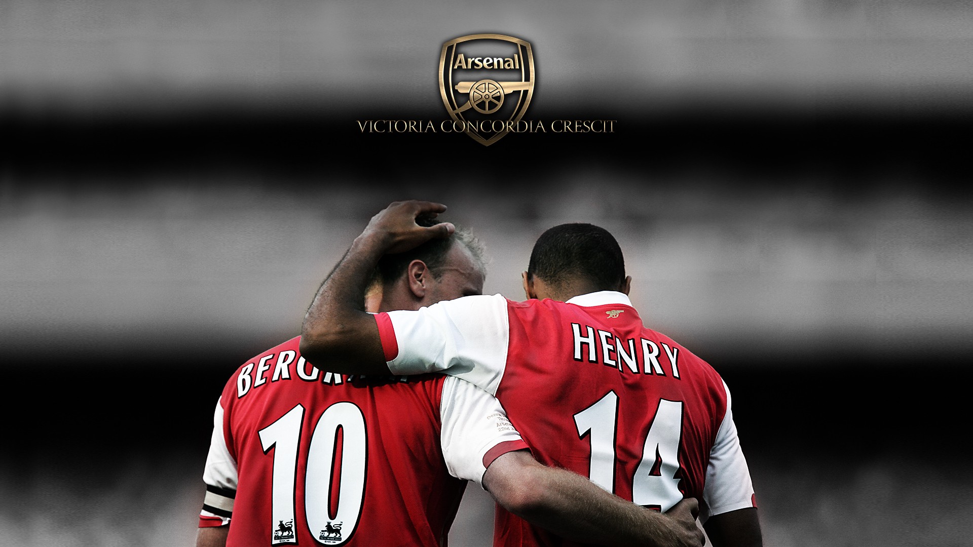 Arsenal Fc London Thierry Henry Dennis Bergkamp Soccer Clubs Legend Gunners 1920x1080