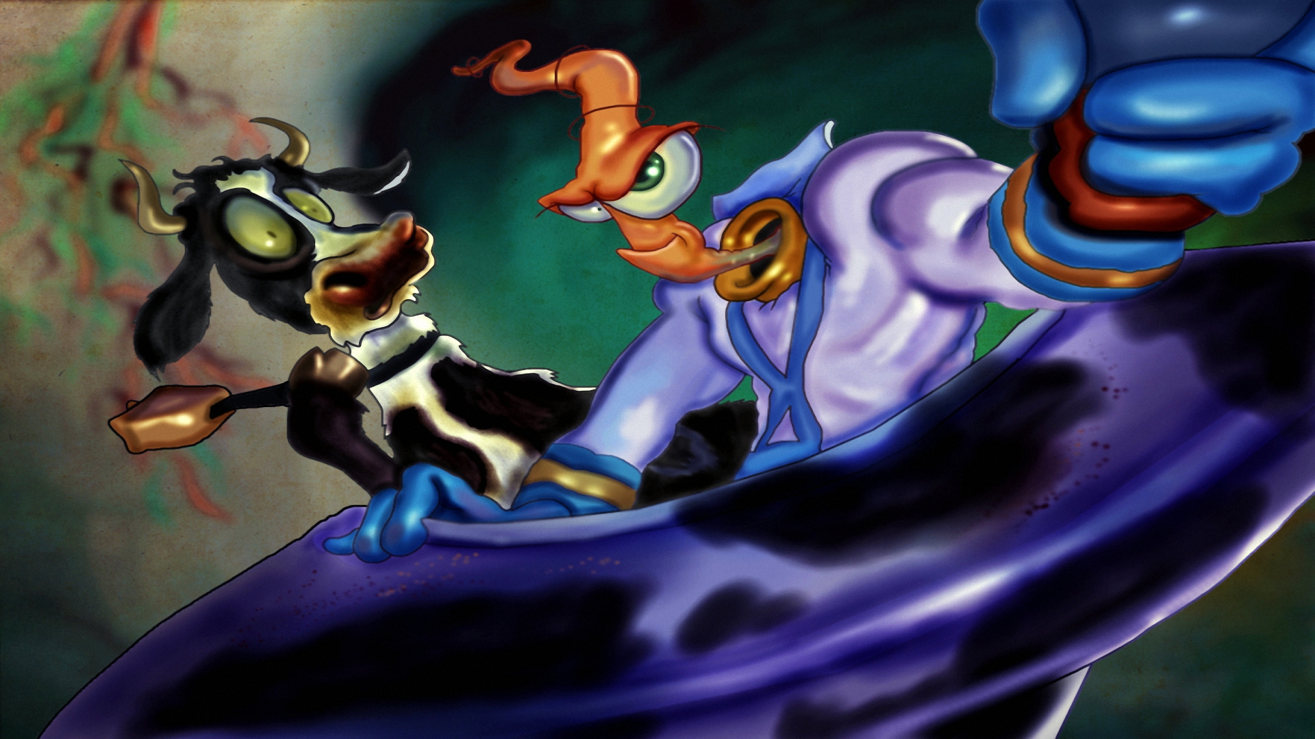 Video Game Earthworm Jim 1920x1080