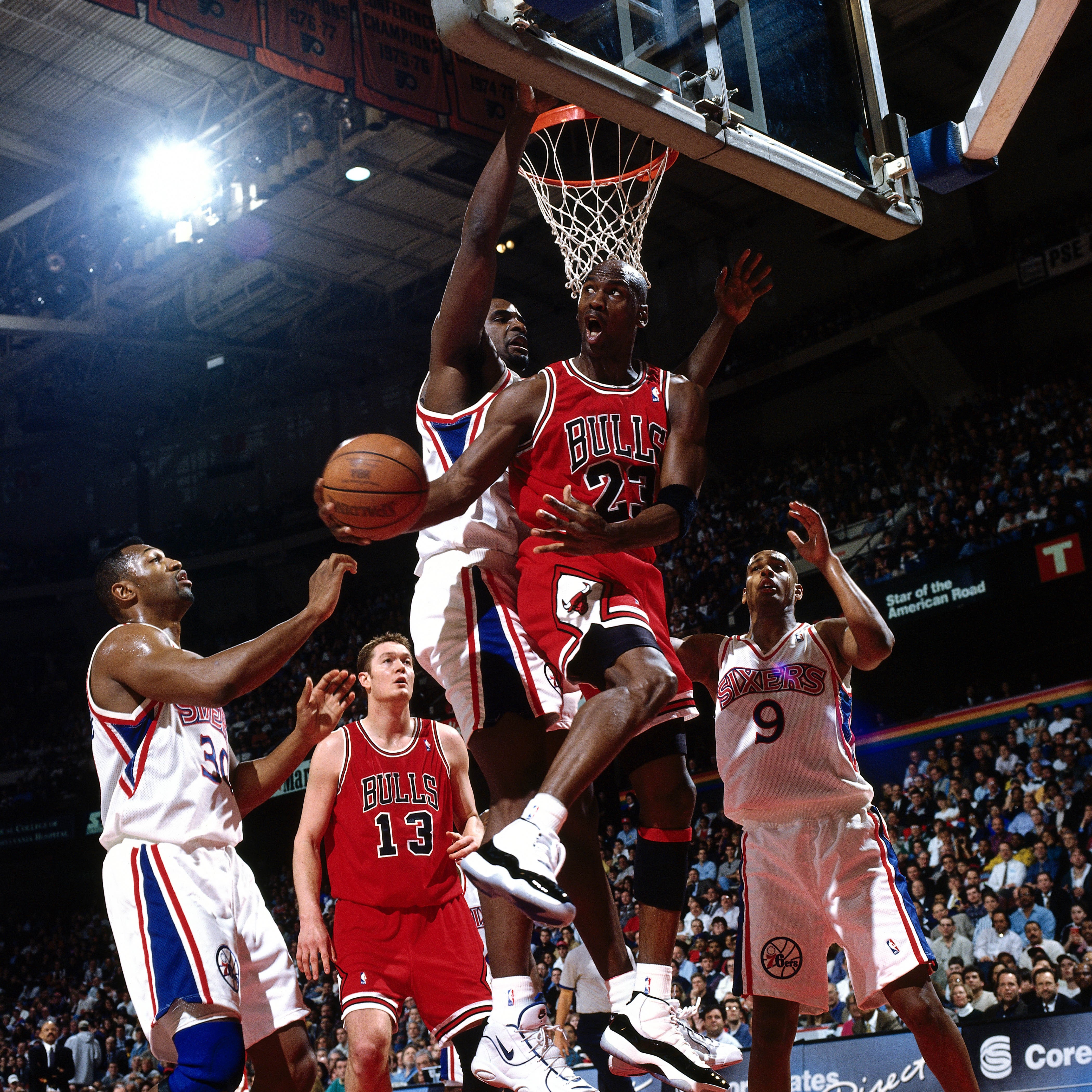 Men Sports Basketball Michael Jordan Chicago Bulls Legend NBA Philadelphia 76ers 4200x4200