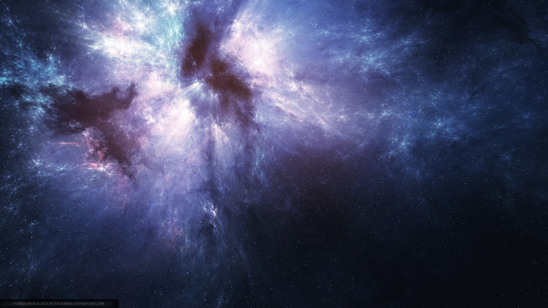 Space Nebula Digital Art Space Art 2013 Year 1920x1080