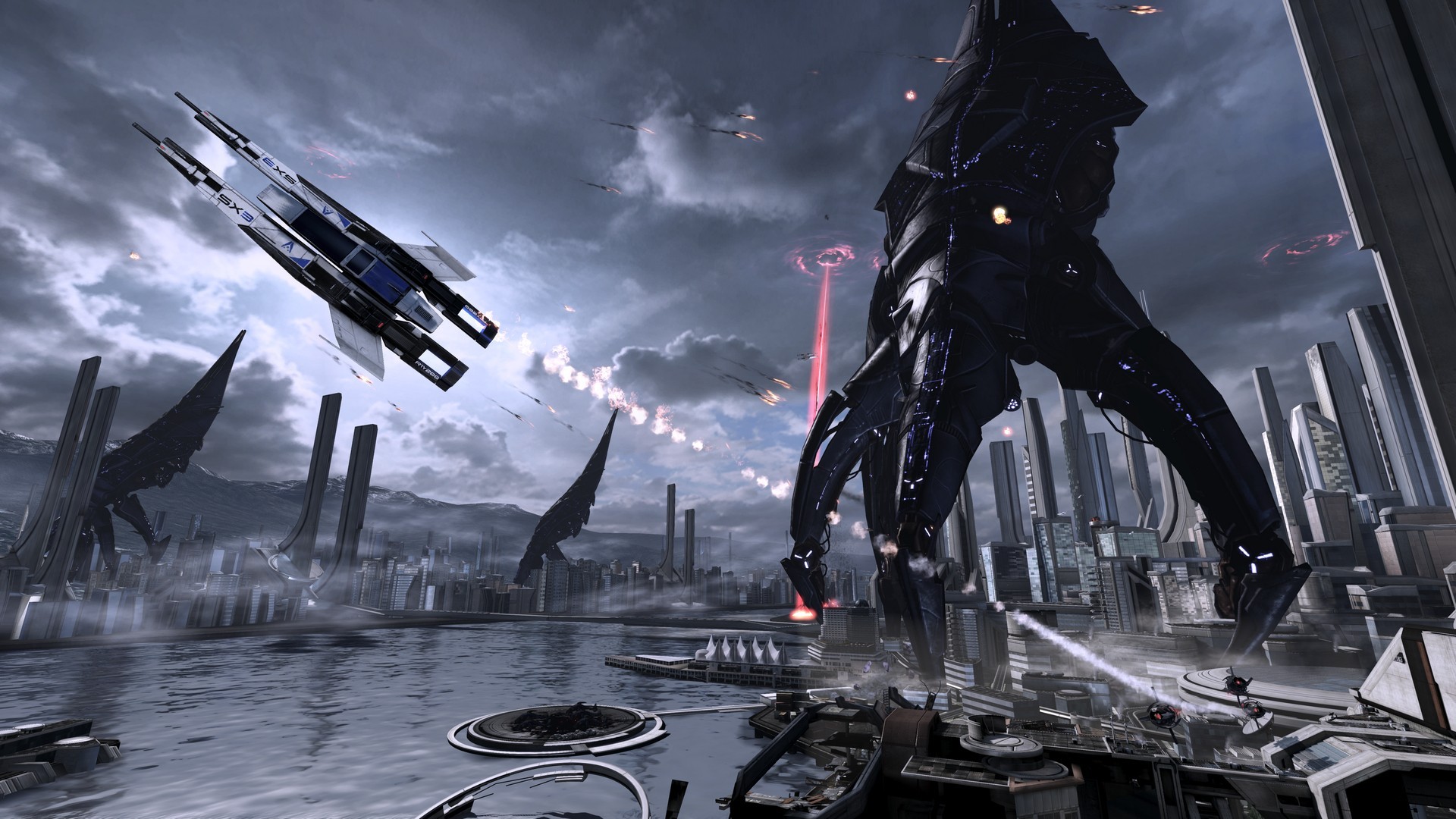 Mass Effect Mass Effect 2 Mass Effect 3 Reapers Video Games 1920x1080