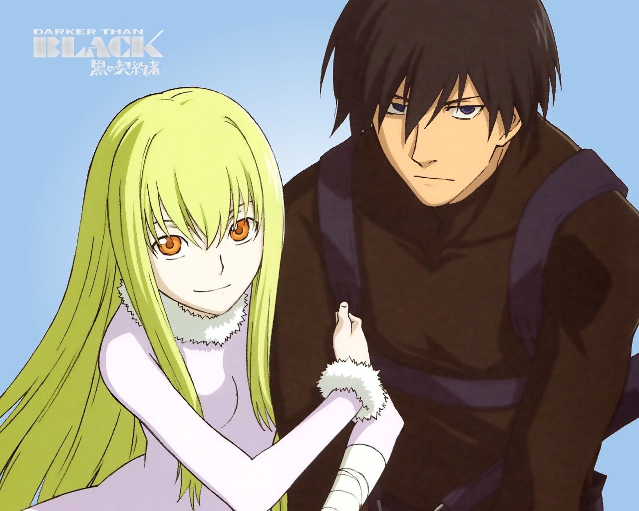 Hei Amber February Anime Boys Anime Girls Darker Than Black 1280x1024