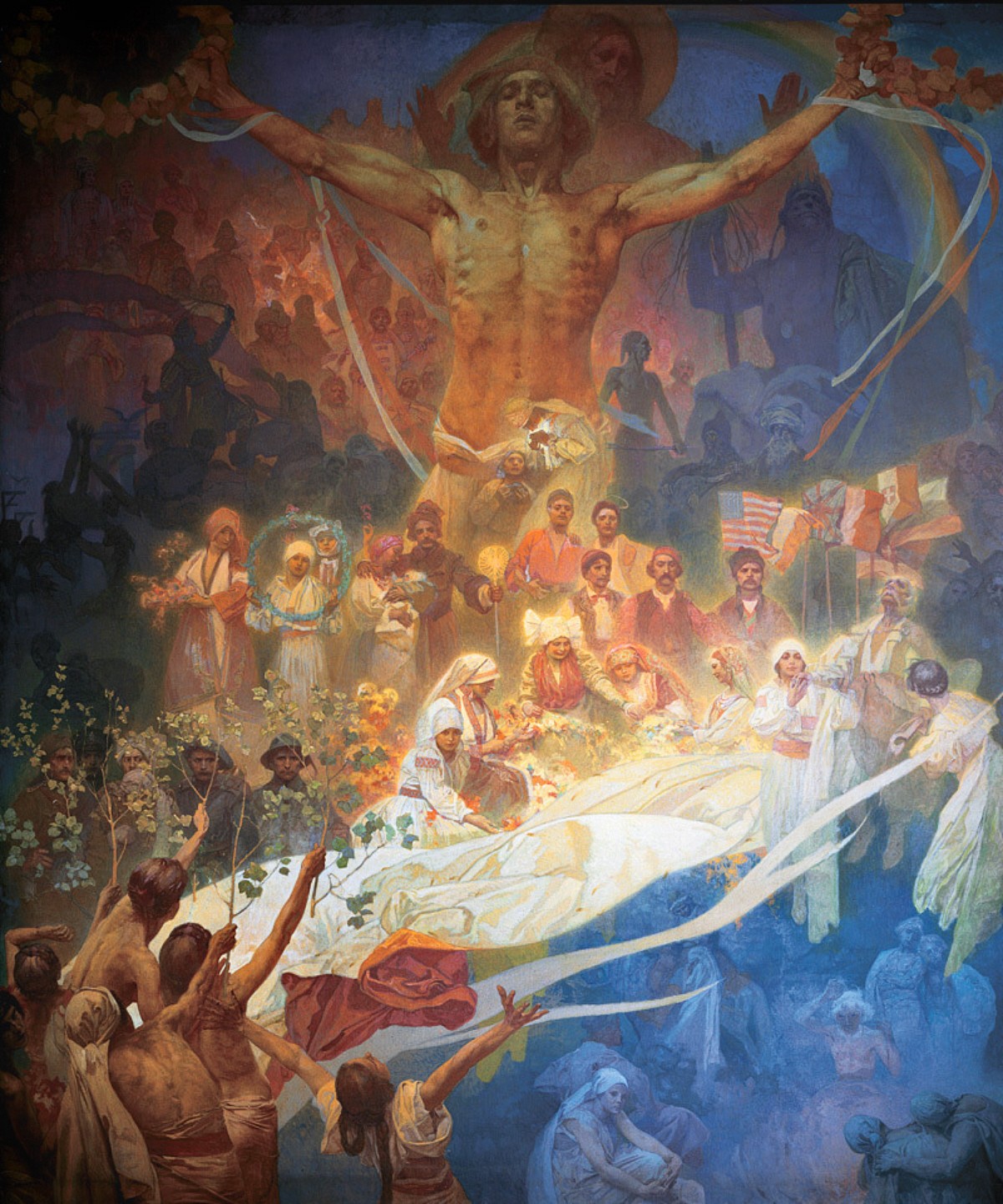 The Slav Epic Alphonse Mucha Painting Artwork 1200x1440
