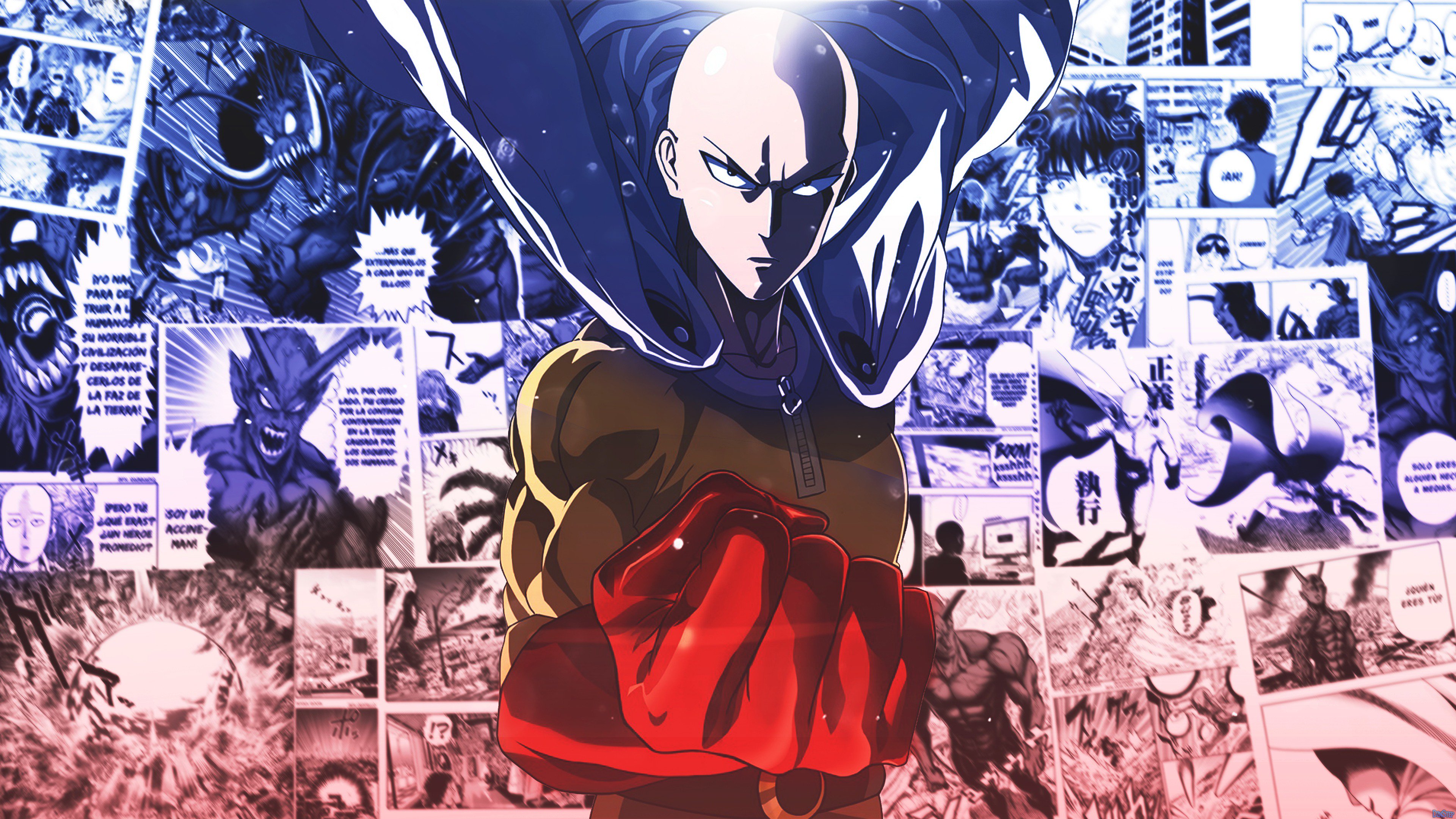 Saitama One Punch Man Anime 3840x2160