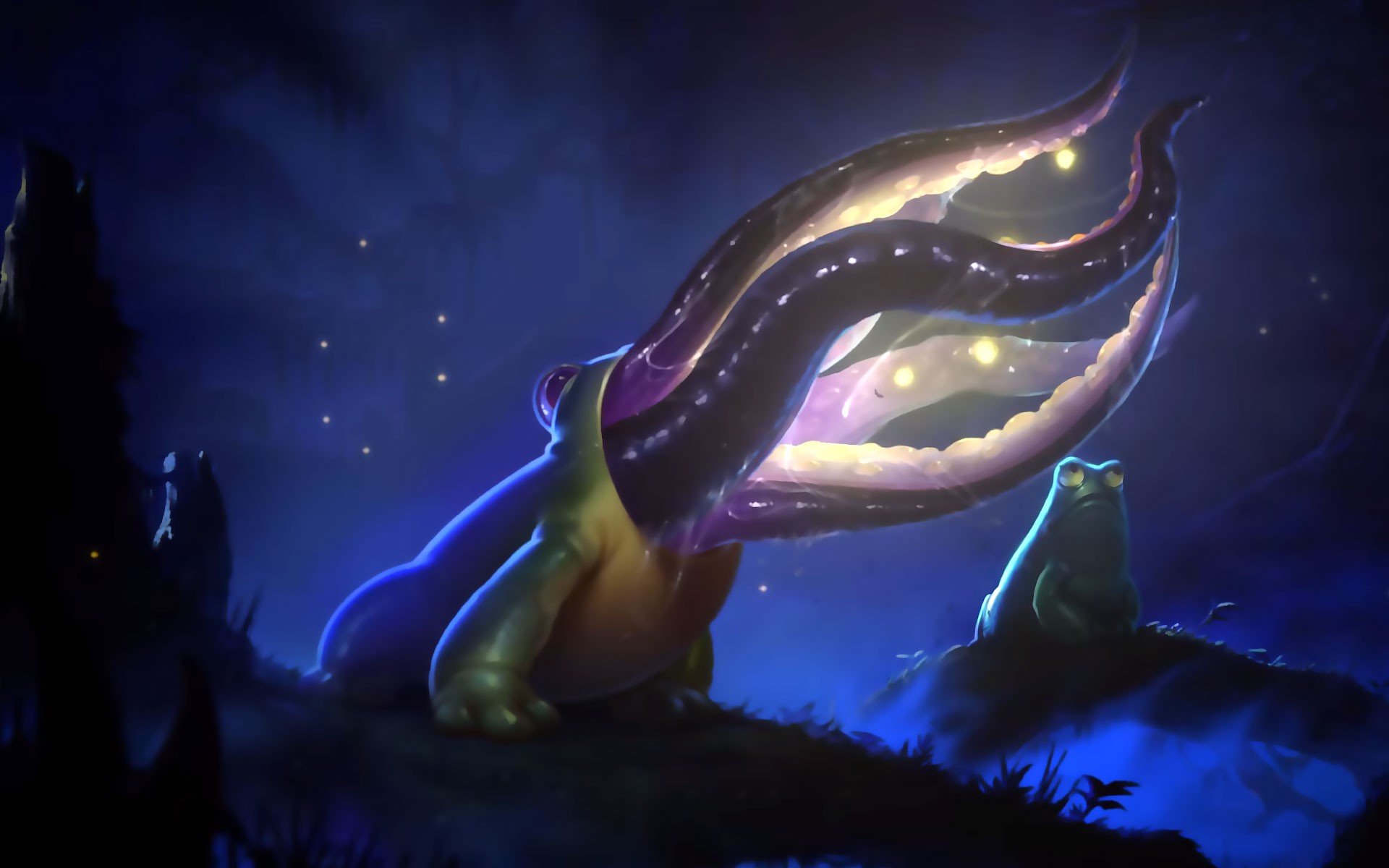 Whispers Of The Old Gods Hearthstone PC Gaming Tentacles Frog 1920x1200