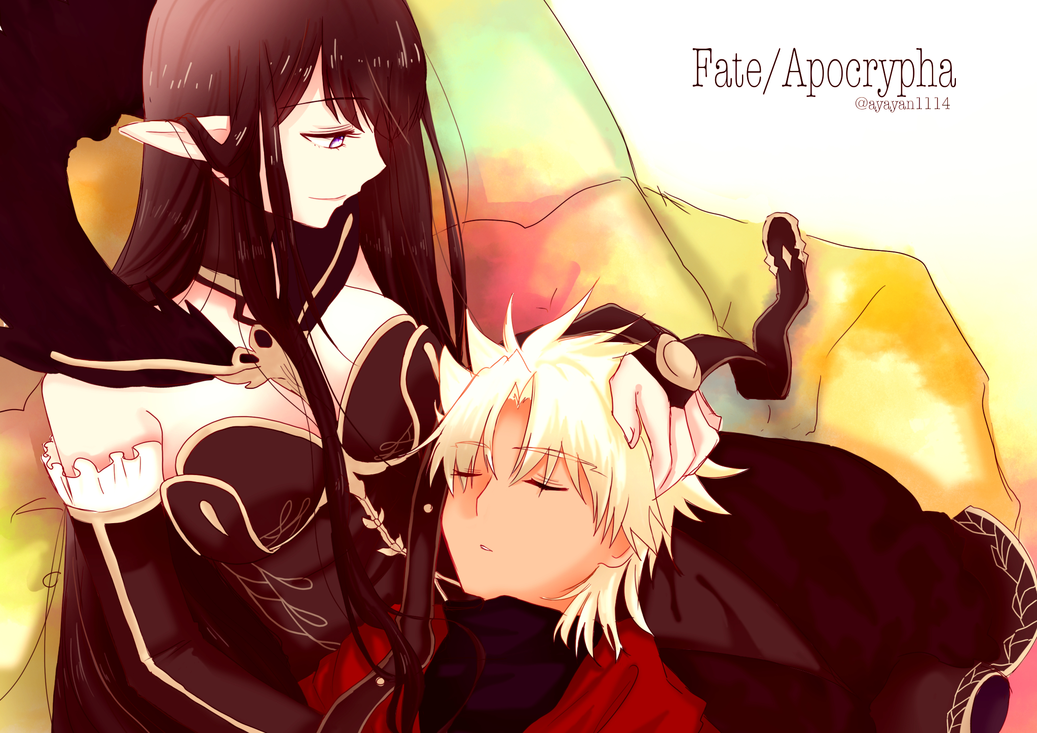 Fate Series Fate Apocrypha Assassin Of Red Shirou Kotomine 2046x1446