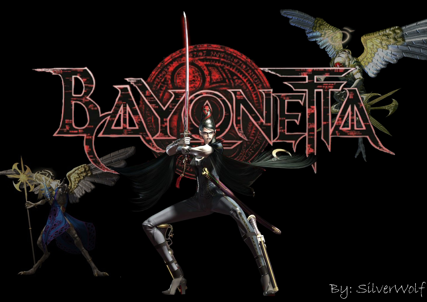 Video Game Bayonetta 1448x1024