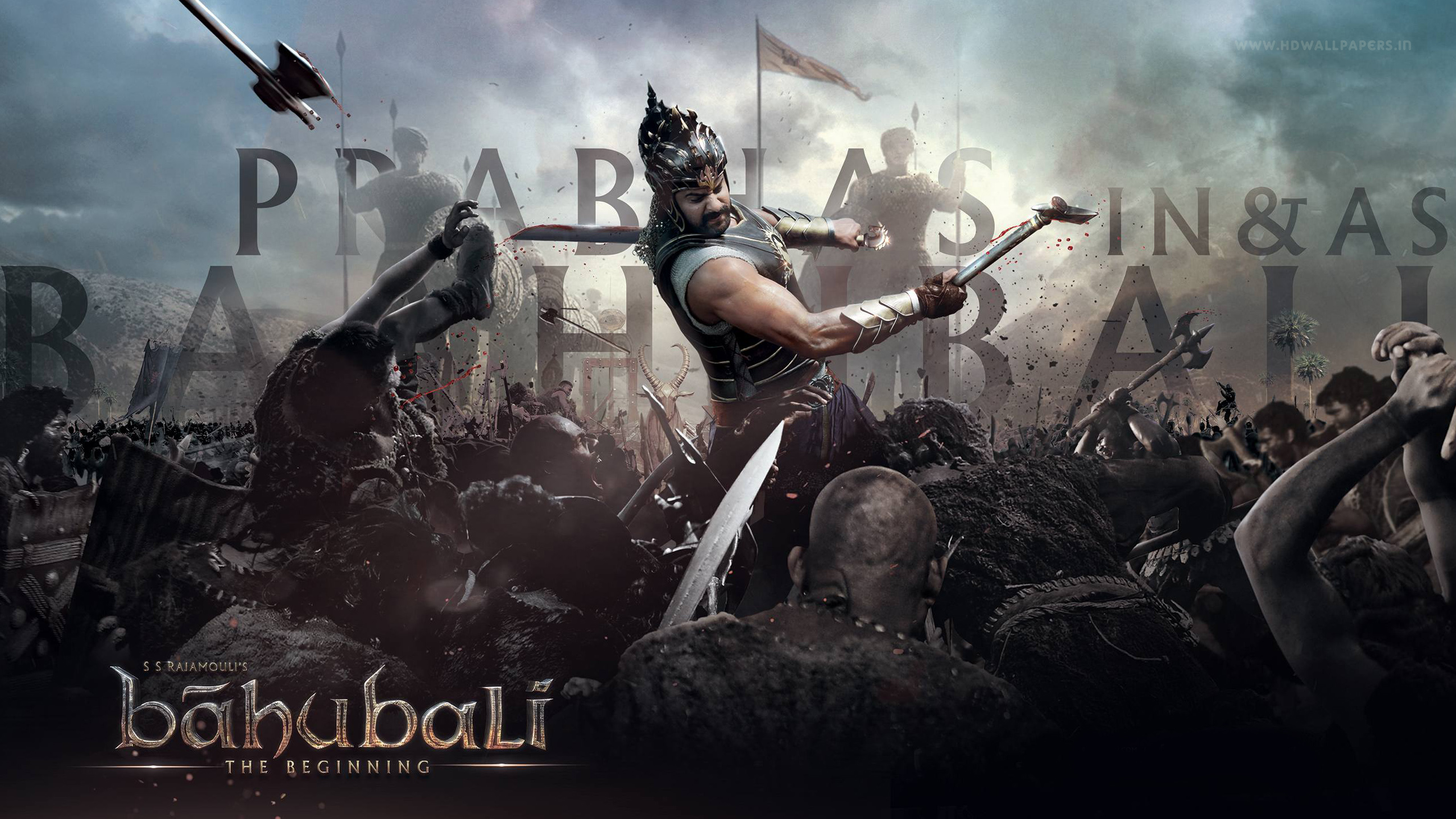 Baahubali The Beginning Prabhas 2560x1440