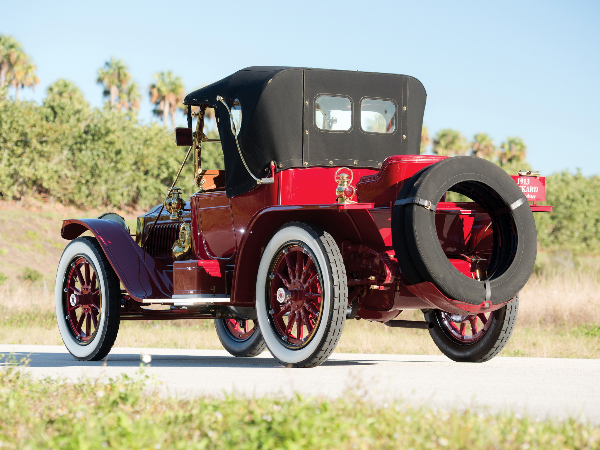 1913 Packard Six Runabout Vintage Car Luxury Car 2048x1536