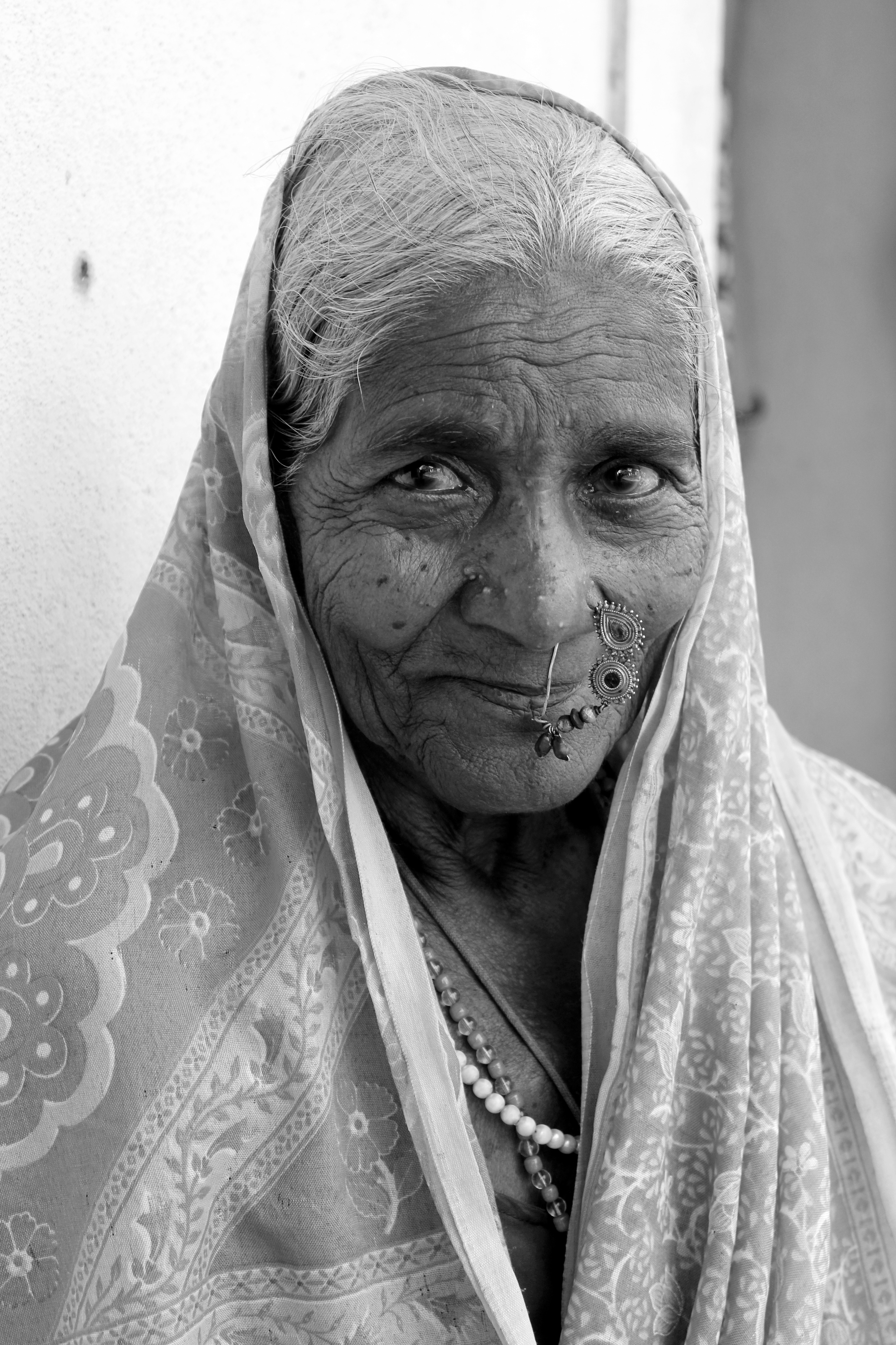 Old People Monochrome Women Portrait 3456x5184
