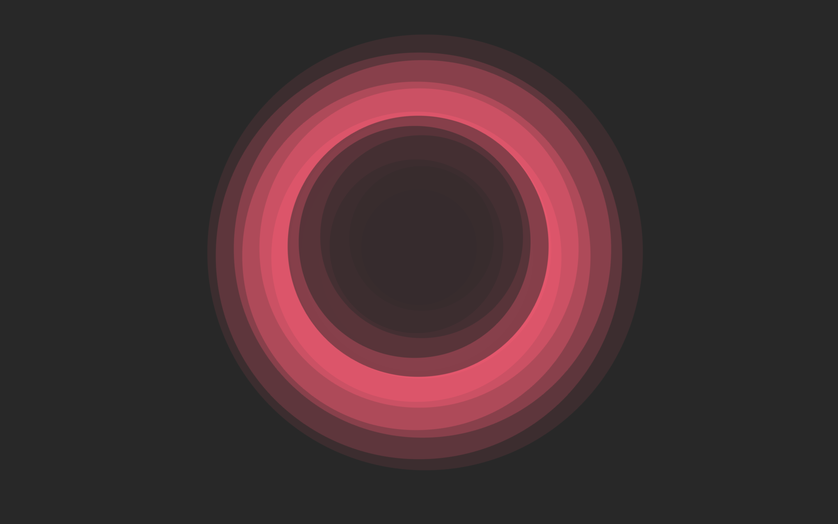 Minimalism Minotaur Circle Red 2880x1800