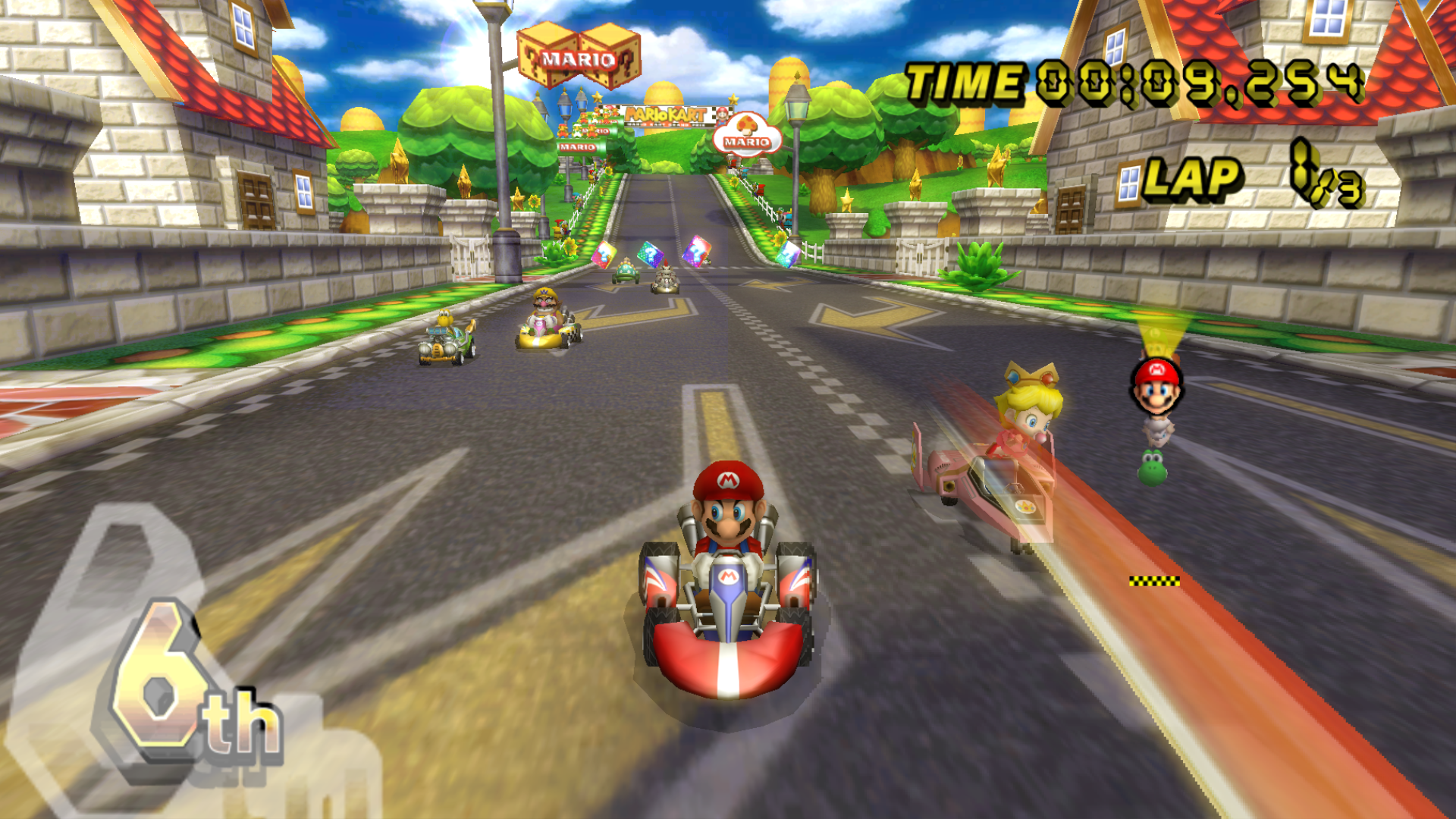 Video Game Mario Kart Wii 1920x1080