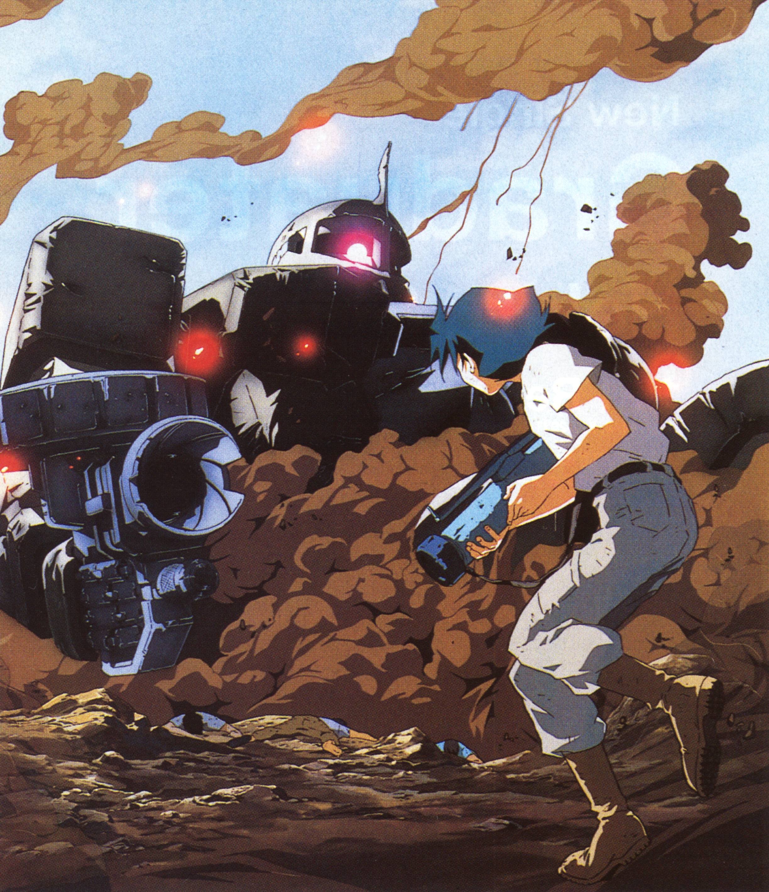 Anime Mobile Suit Gundam The 08th MS Team Gundam 2448x2841