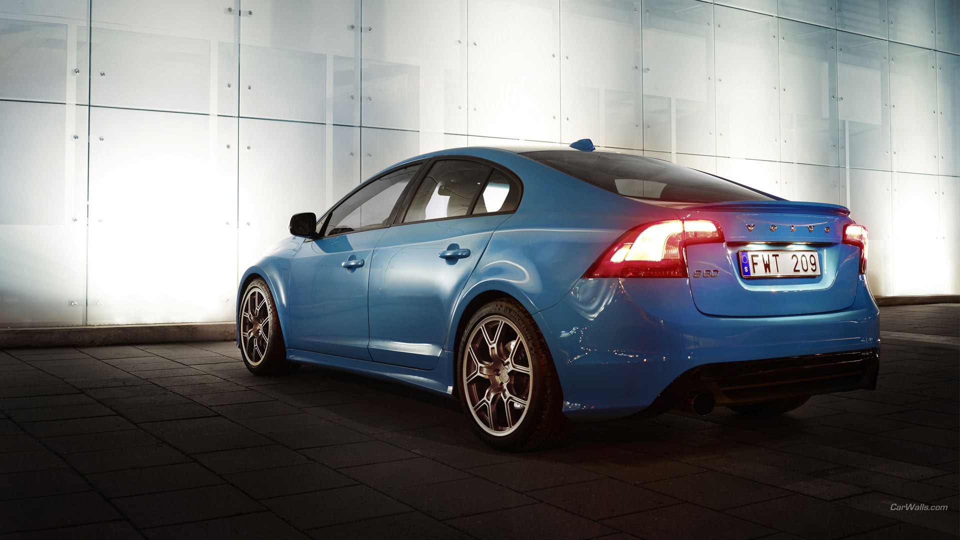 Volvo S60 Car Blue Cars Vehicle 1920x1080