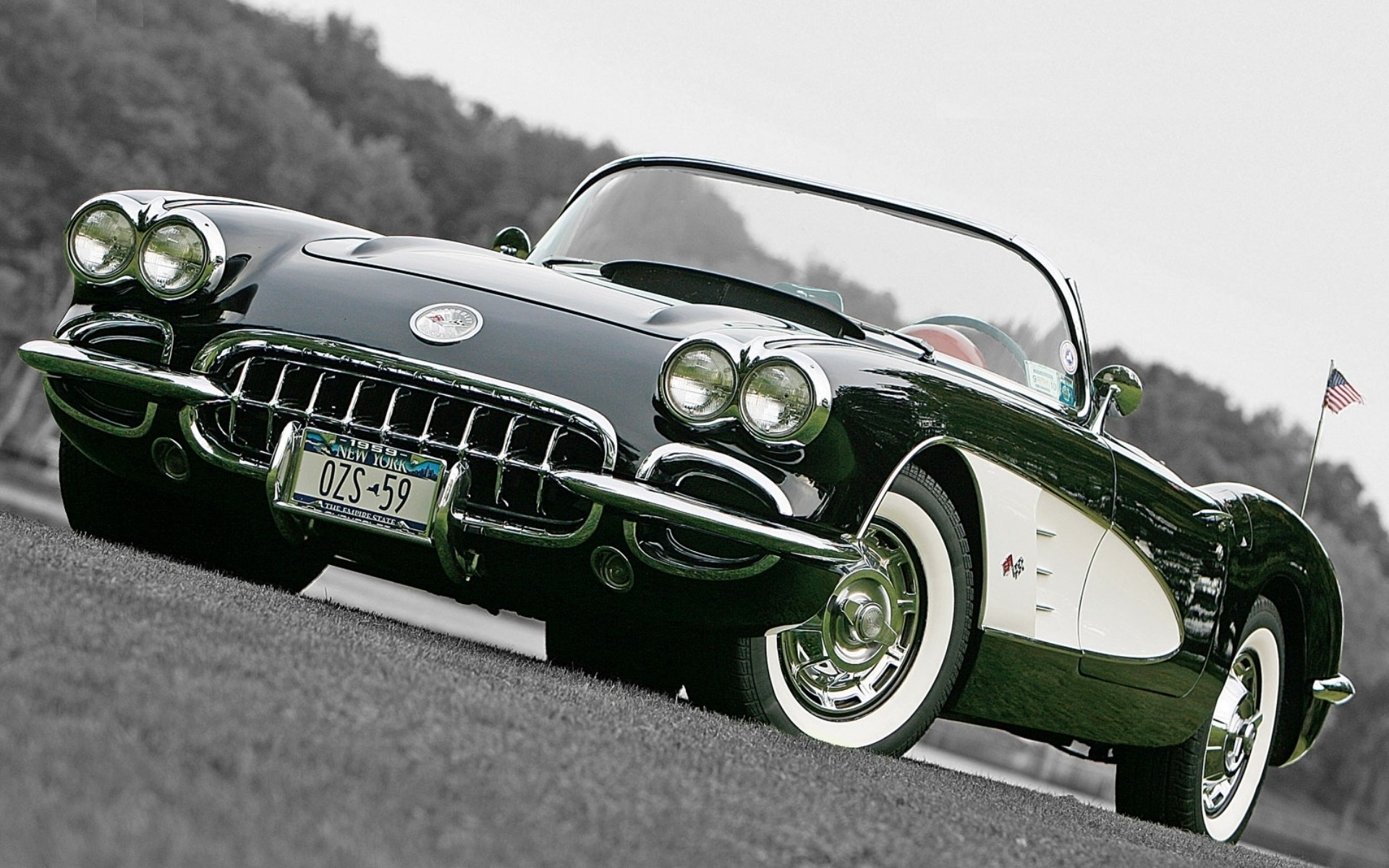 Car Corvette Vehicle Oldtimers 1920x1200