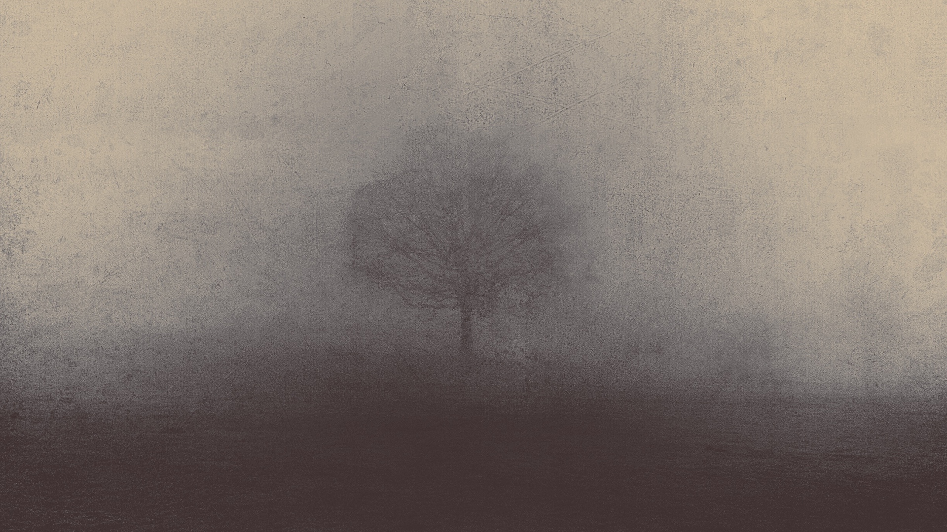 Digital Trees Faded Mist 1920x1080