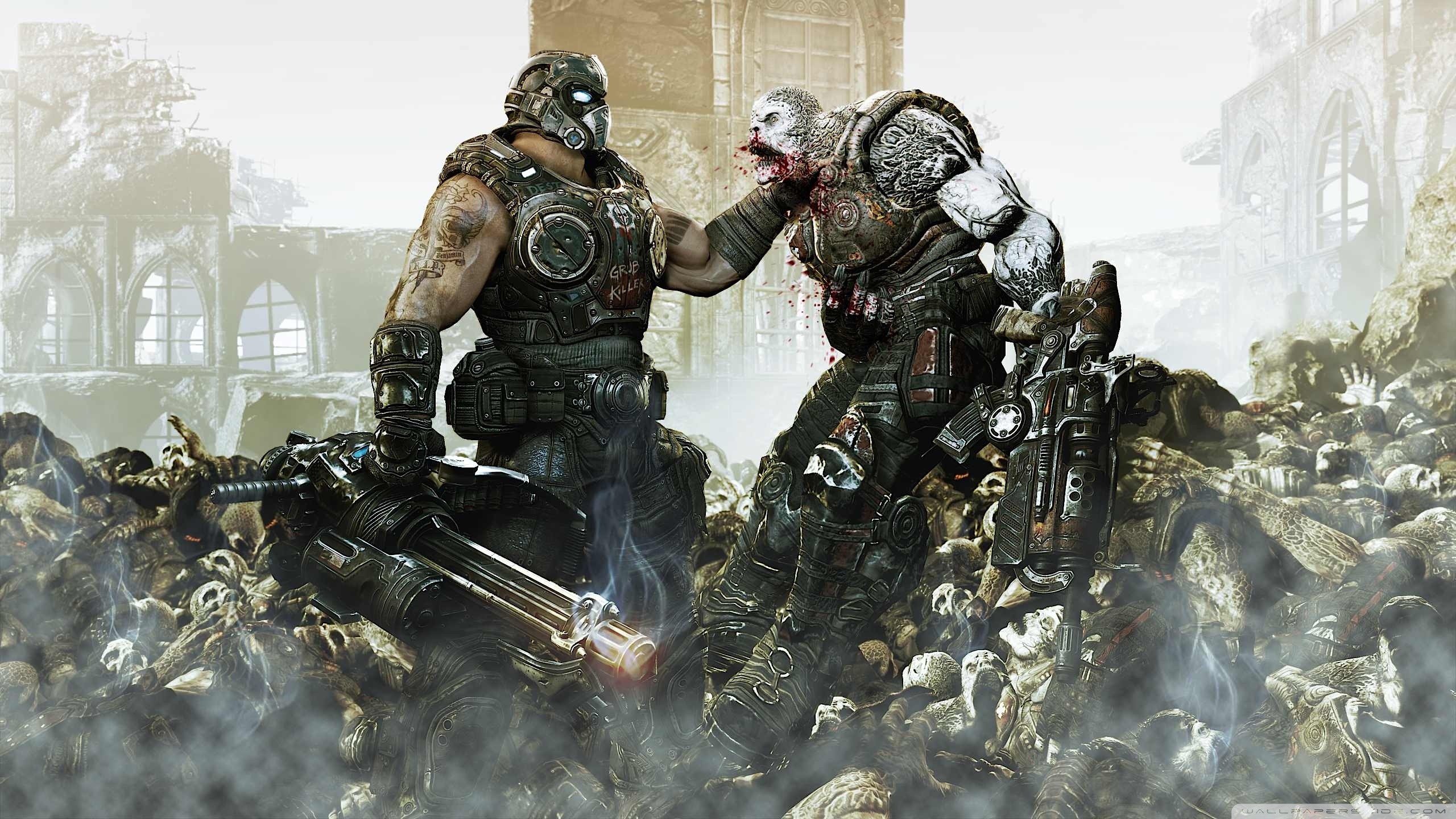 Gears Of War Video Games Gears Of War 3 2560x1440