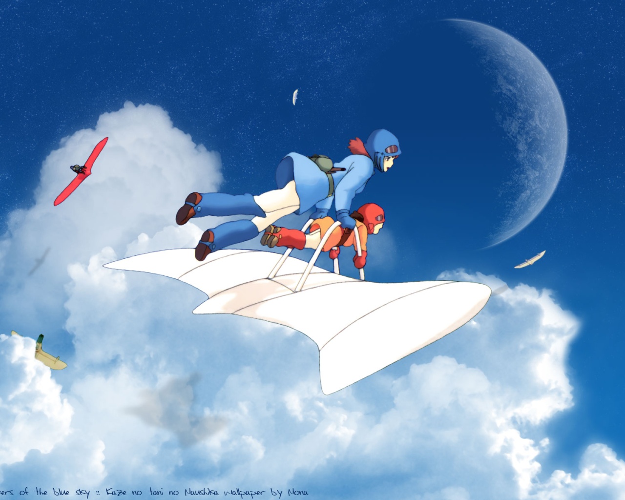 Anime Nausicaa Of The Valley Of The Wind 1280x1024