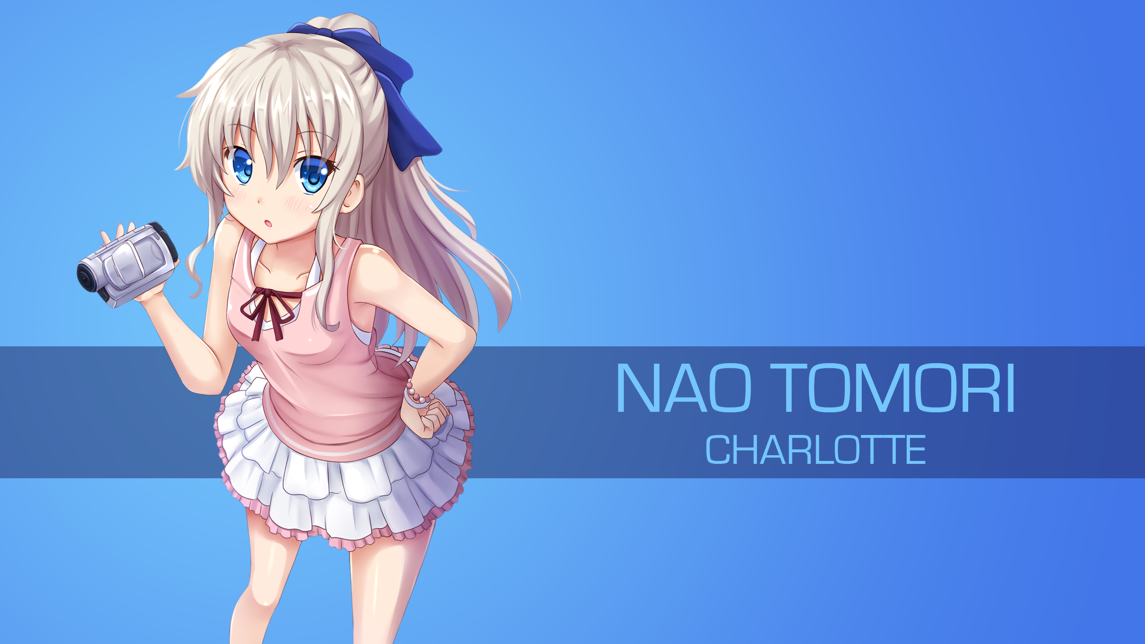 Anime Girls Charlotte Anime Tomori Nao 3840x2160