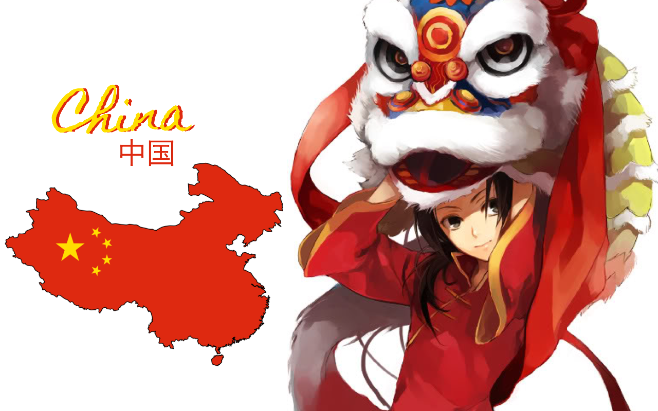 Hetalia Nations China Anime Manga 1280x800