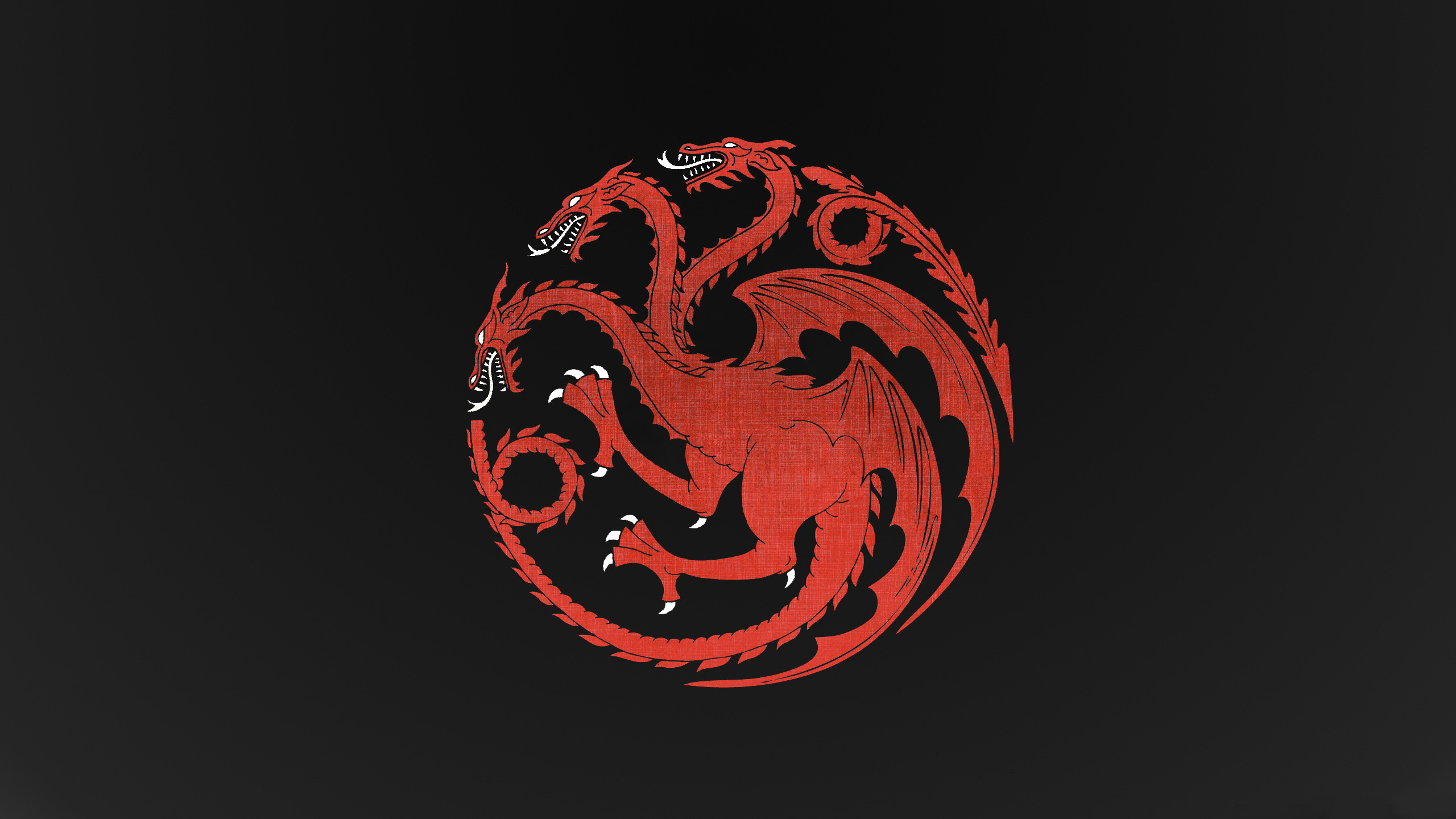 House Targaryen Game Of Thrones Dragon 2560x1440