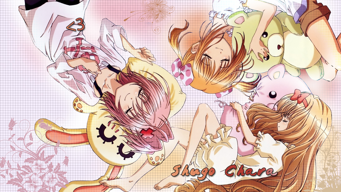 Shugo Chara Manga Anime Pink 1423x800