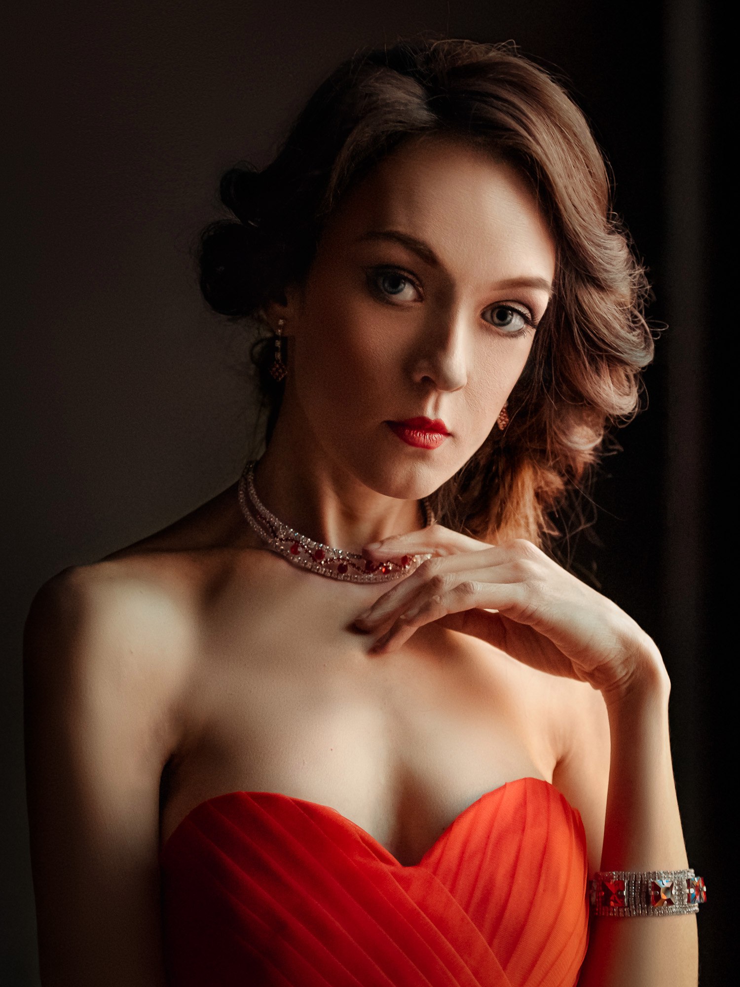Evgeny Markalev Face Women Portrait Bare Shoulders Model 1500x2000