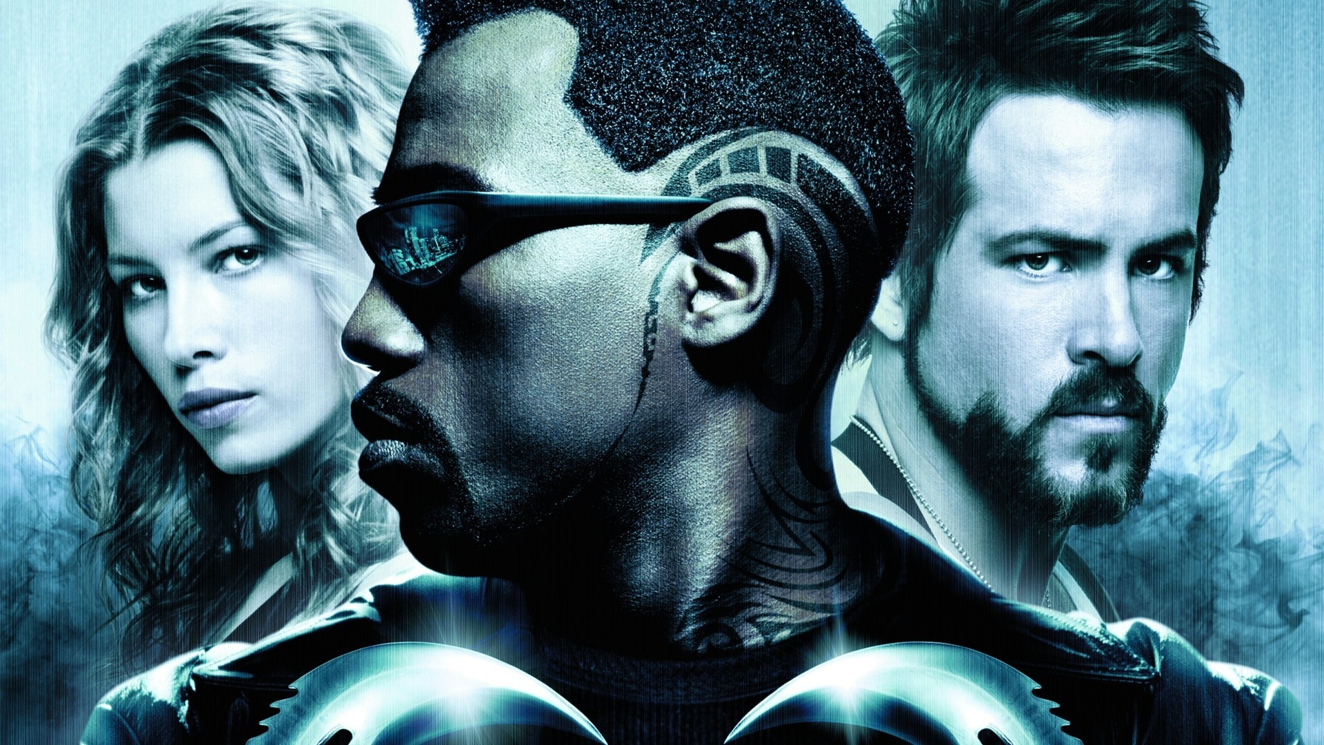 Movies Jessica Biel Wesley Snipes Ryan Reynolds Blade Trinity 1920x1080