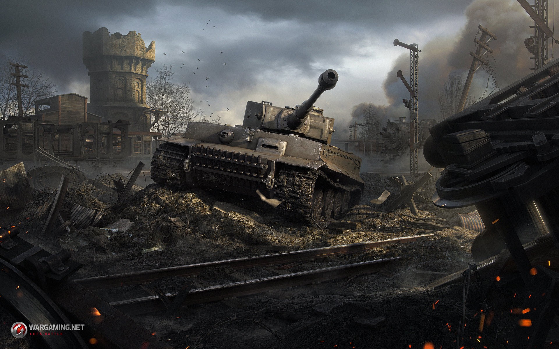 World Of Tanks Tank Tiger I World War Ii War 1920x1200