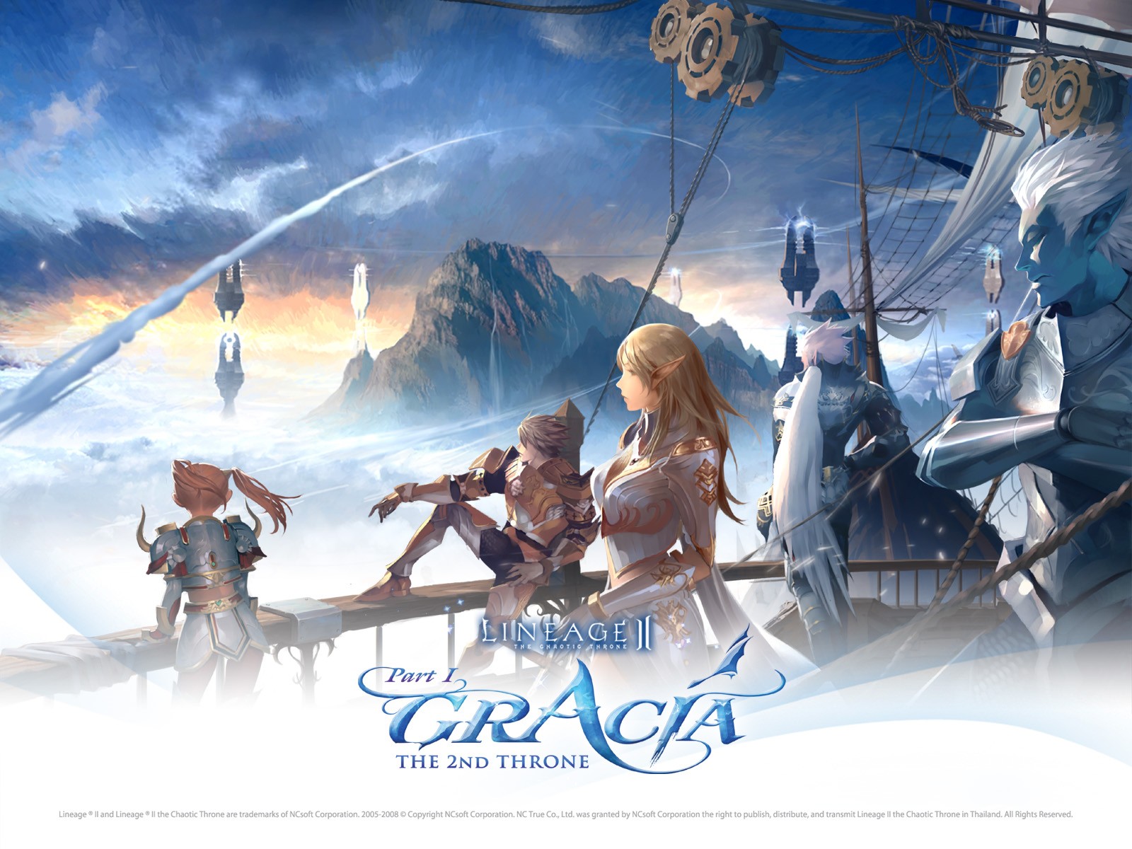 Lineage Ii RPG Fantasy Art 1600x1200