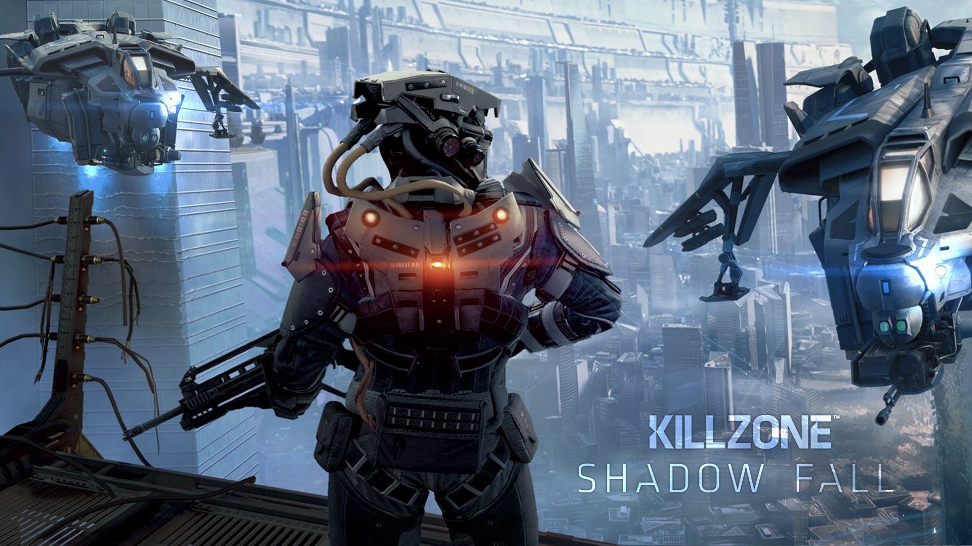 Killzone Killzone Shadow Fall Video Games Futuristic Video Game Art 1920x1080