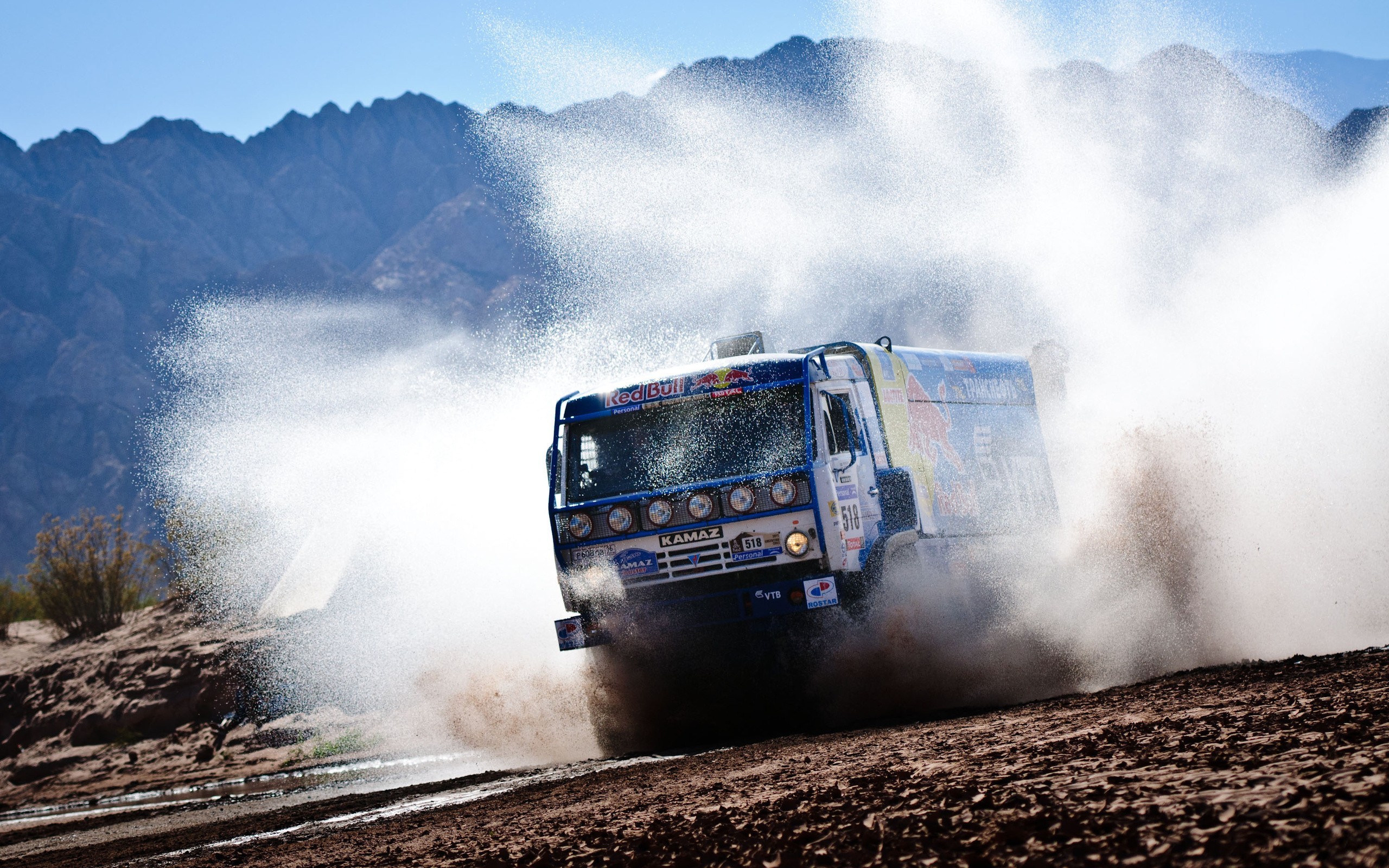 Car Rallye Rally Truck Vehicle Dirt 2560x1600
