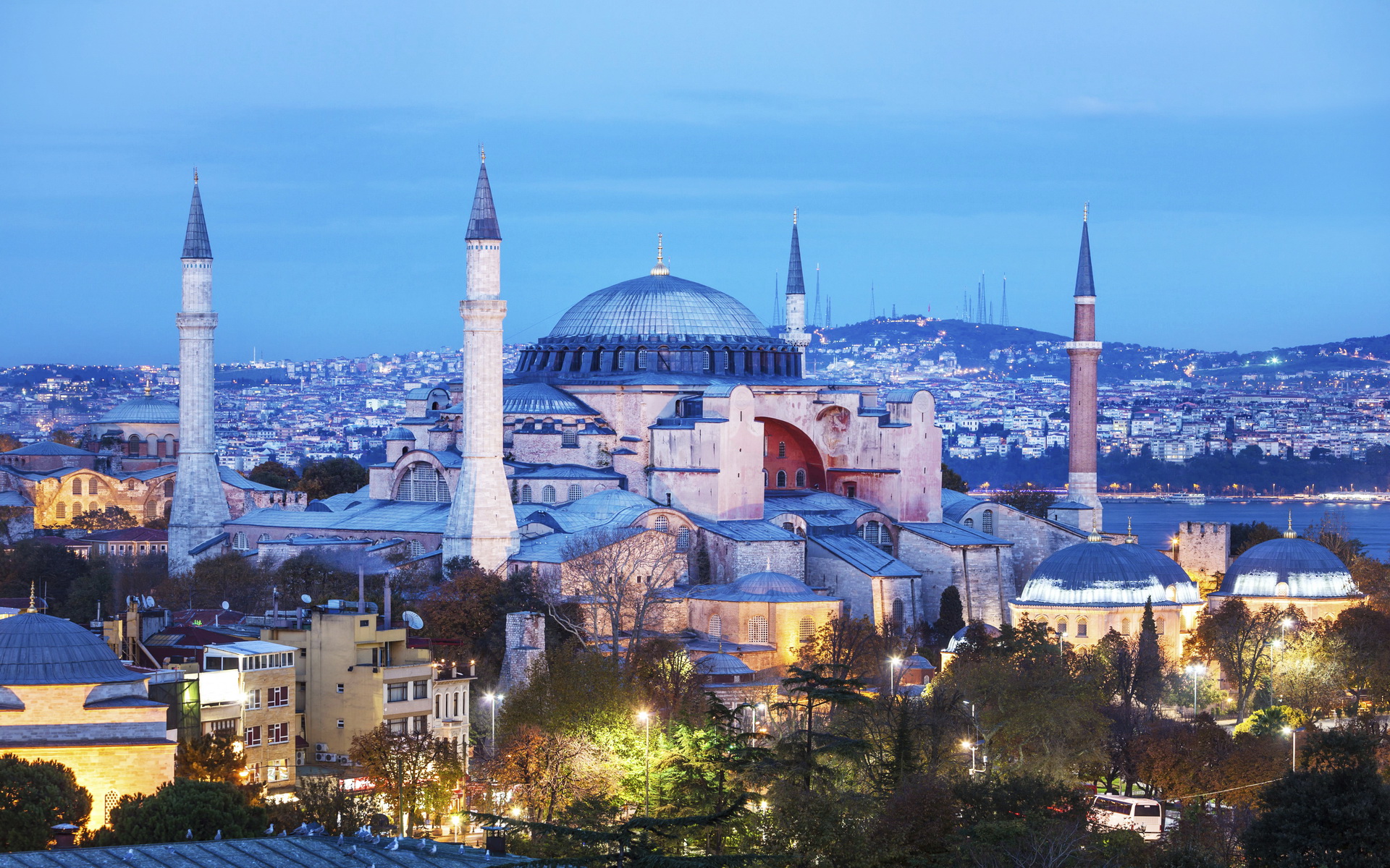 Religious Hagia Sophia 1920x1200