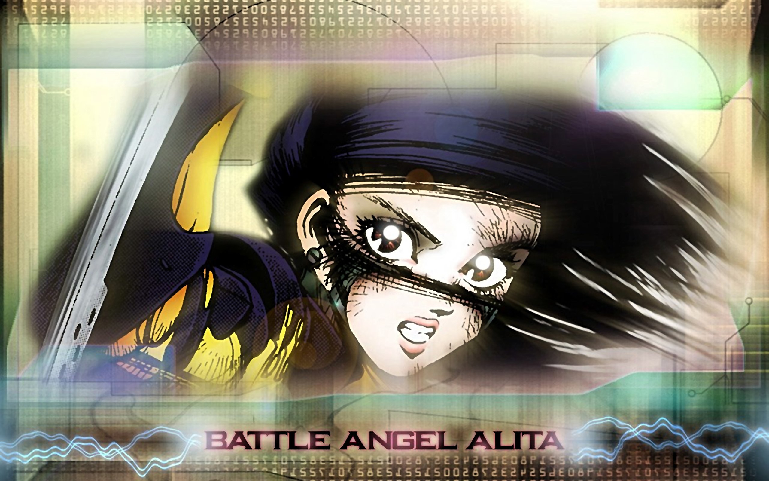 Anime Battle Angel Alita 2560x1600