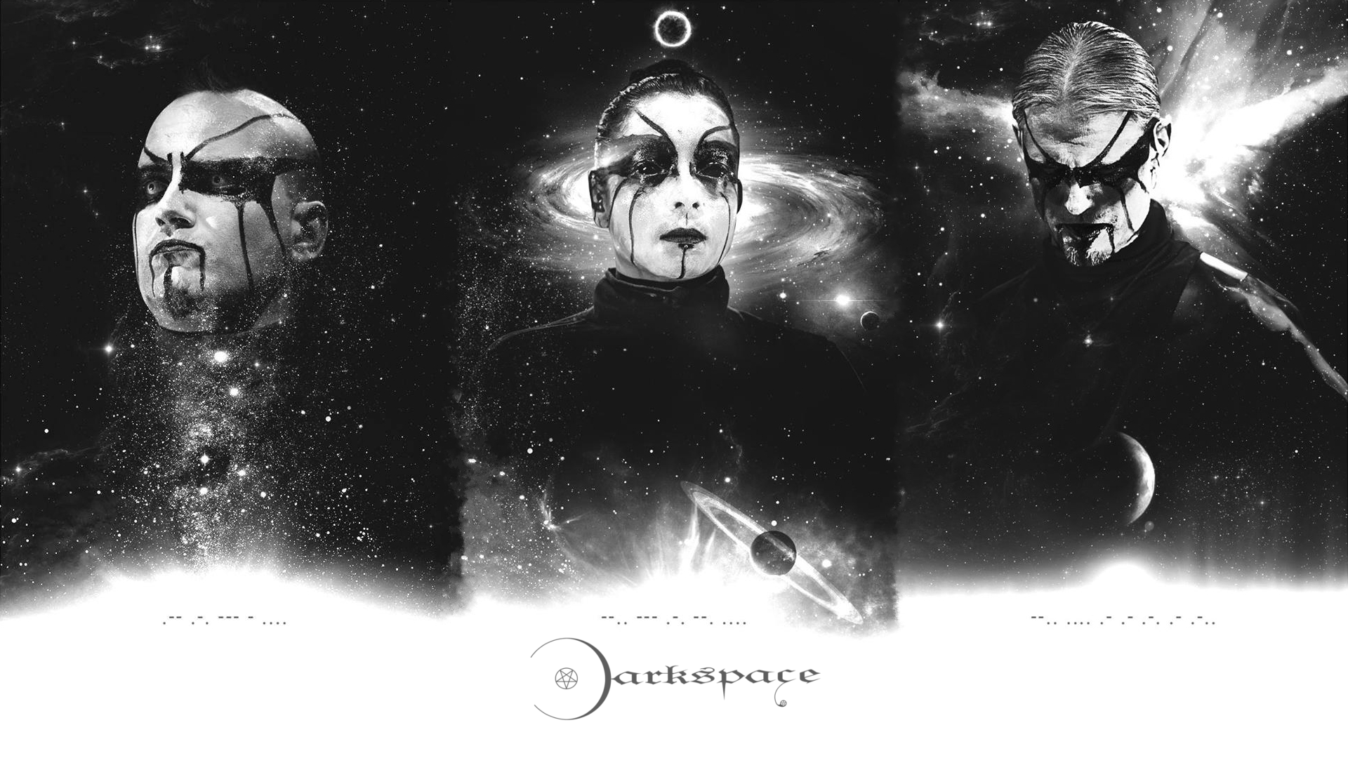 Black Metal Space Collage Ambient Extreme Metal Metal Music Metal Band 1920x1080