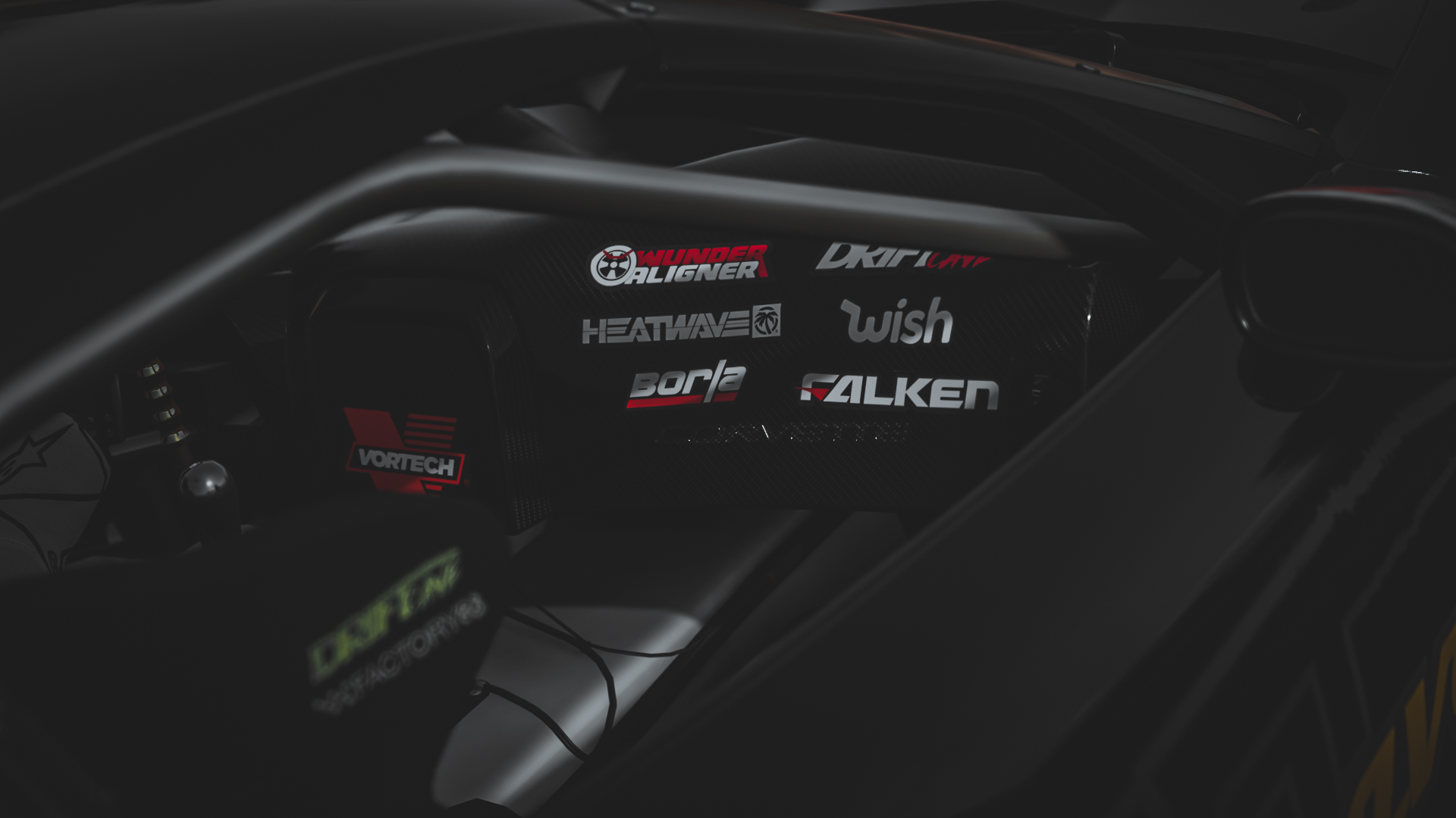 Formula Drift Car Vehicle Video Games Forza Forza Horizon 4 Chevrolet Corvette Corvette Corvette C6 1920x1080